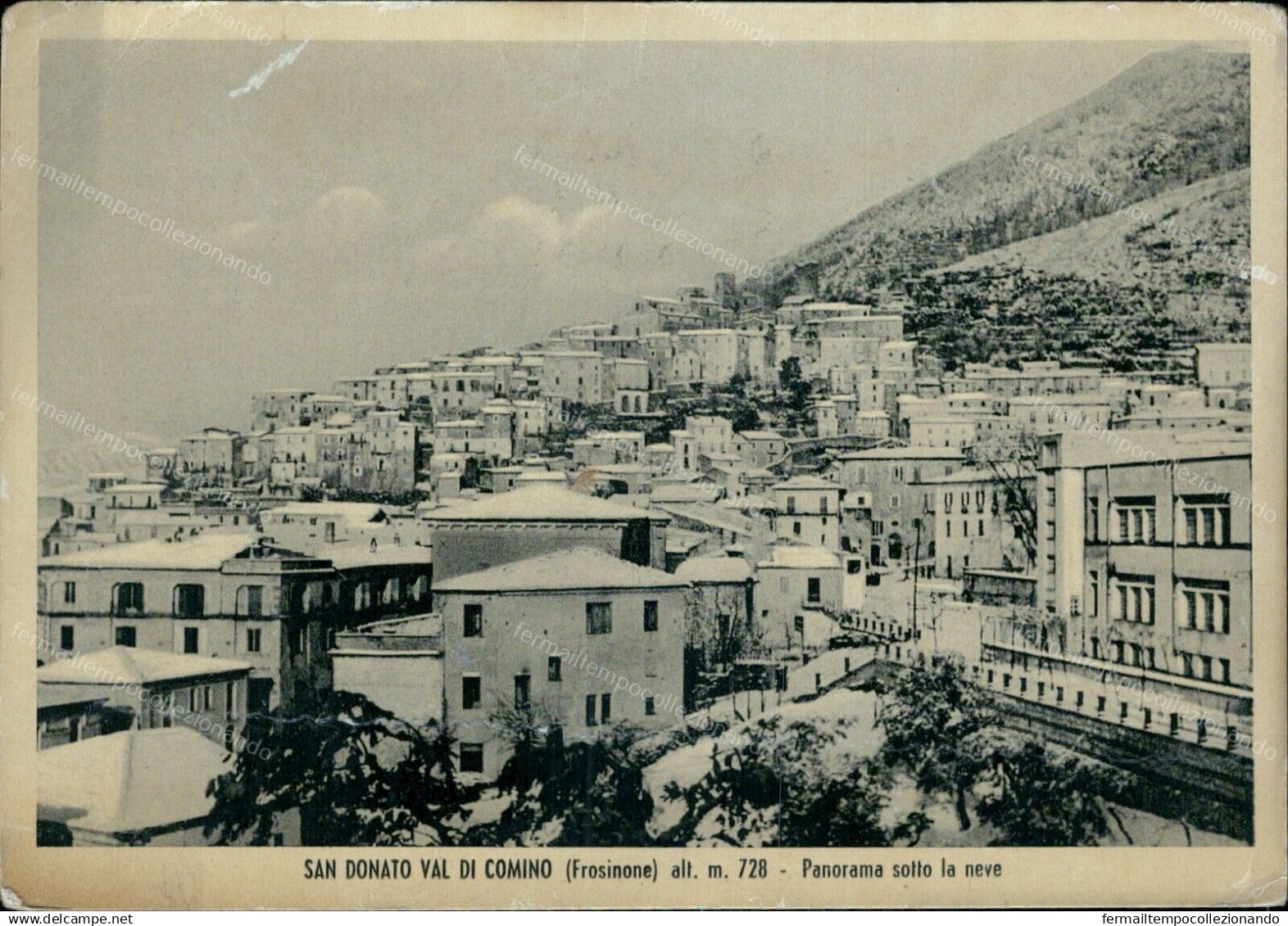 G730 Cartolina San Donato Val Di Comino Panorama Provincia Di Frosinone Lazio - Frosinone