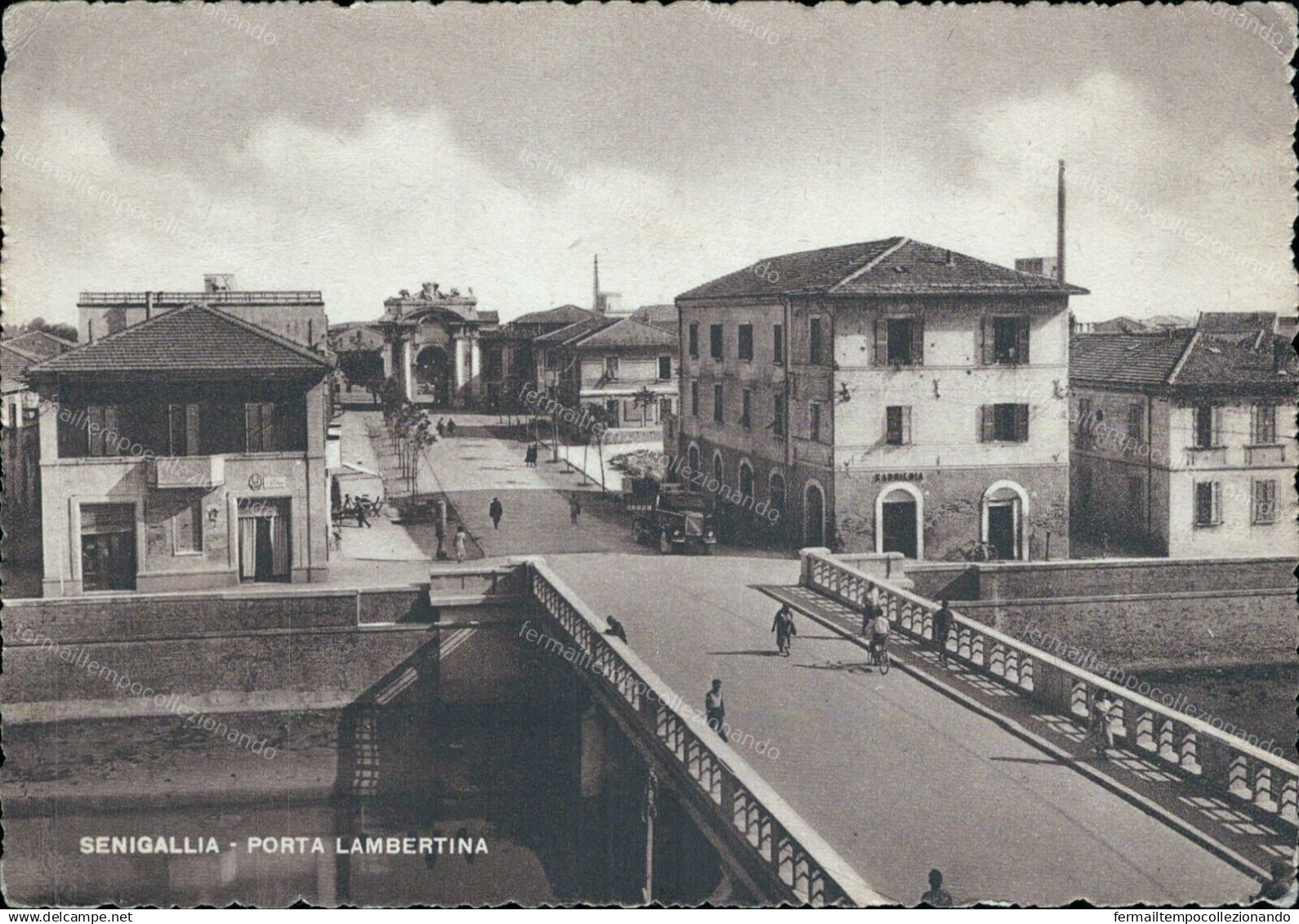 G749 Cartolina Senigallia Porta Lambertina Provincia Di Ancona Marche - Ancona