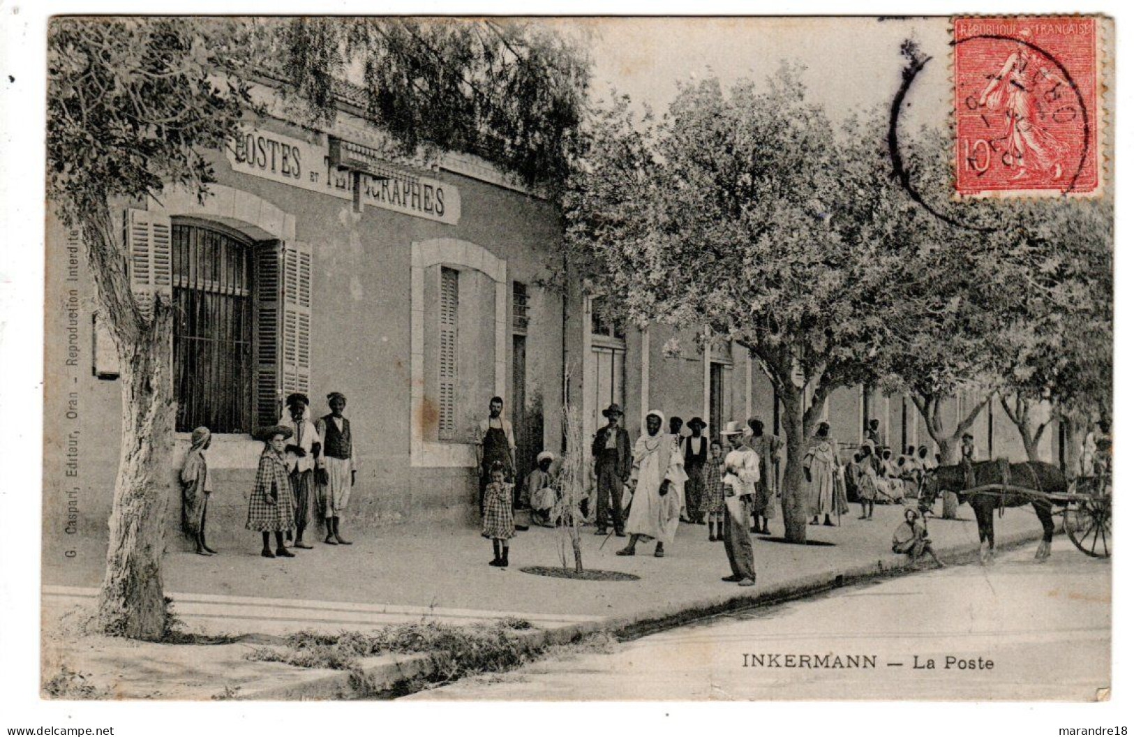 Algerie , Inkermann La Poste - Other & Unclassified