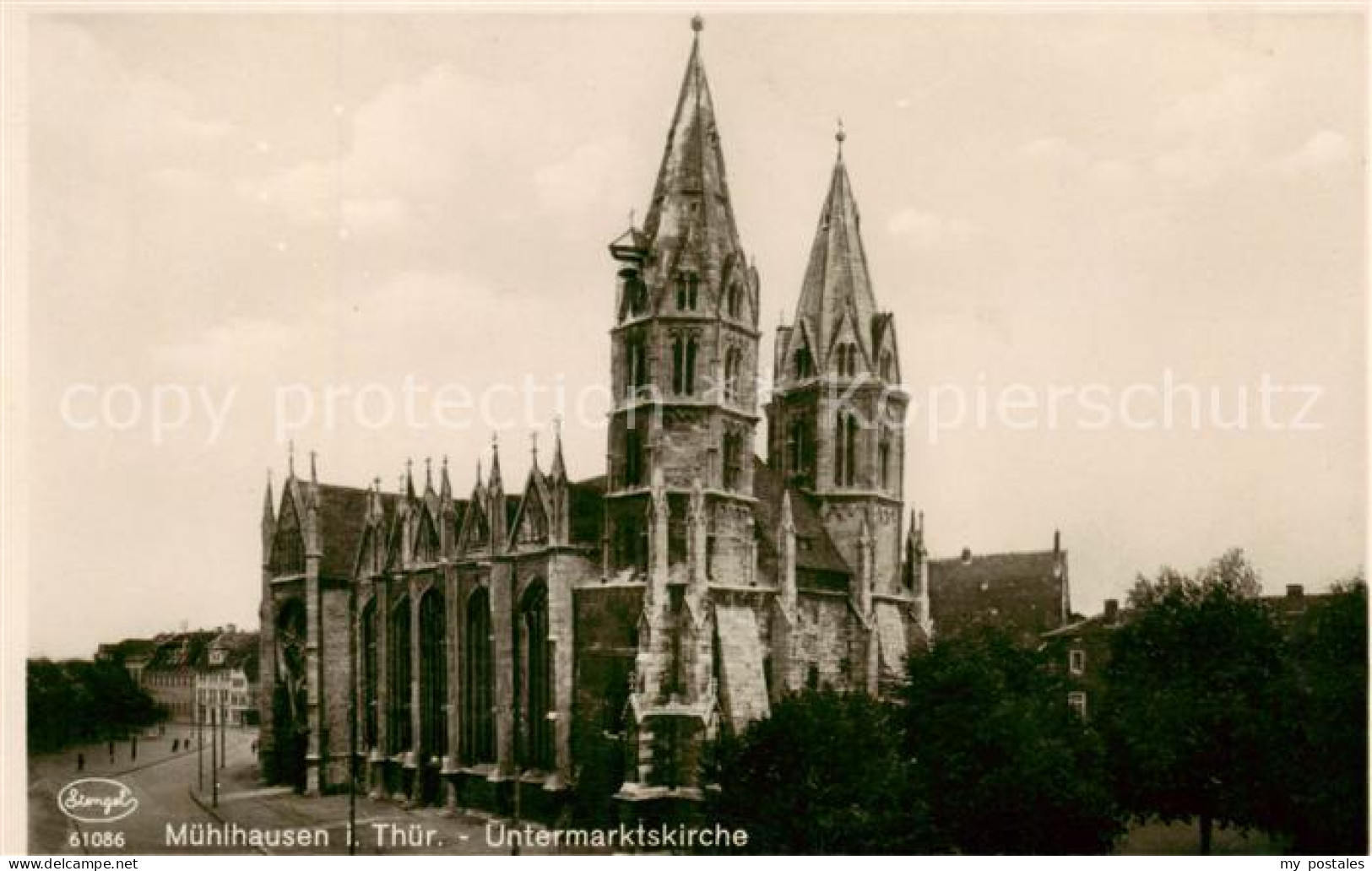 73818590 Muehlhausen  Thueringen Untermarktskirche  - Mühlhausen