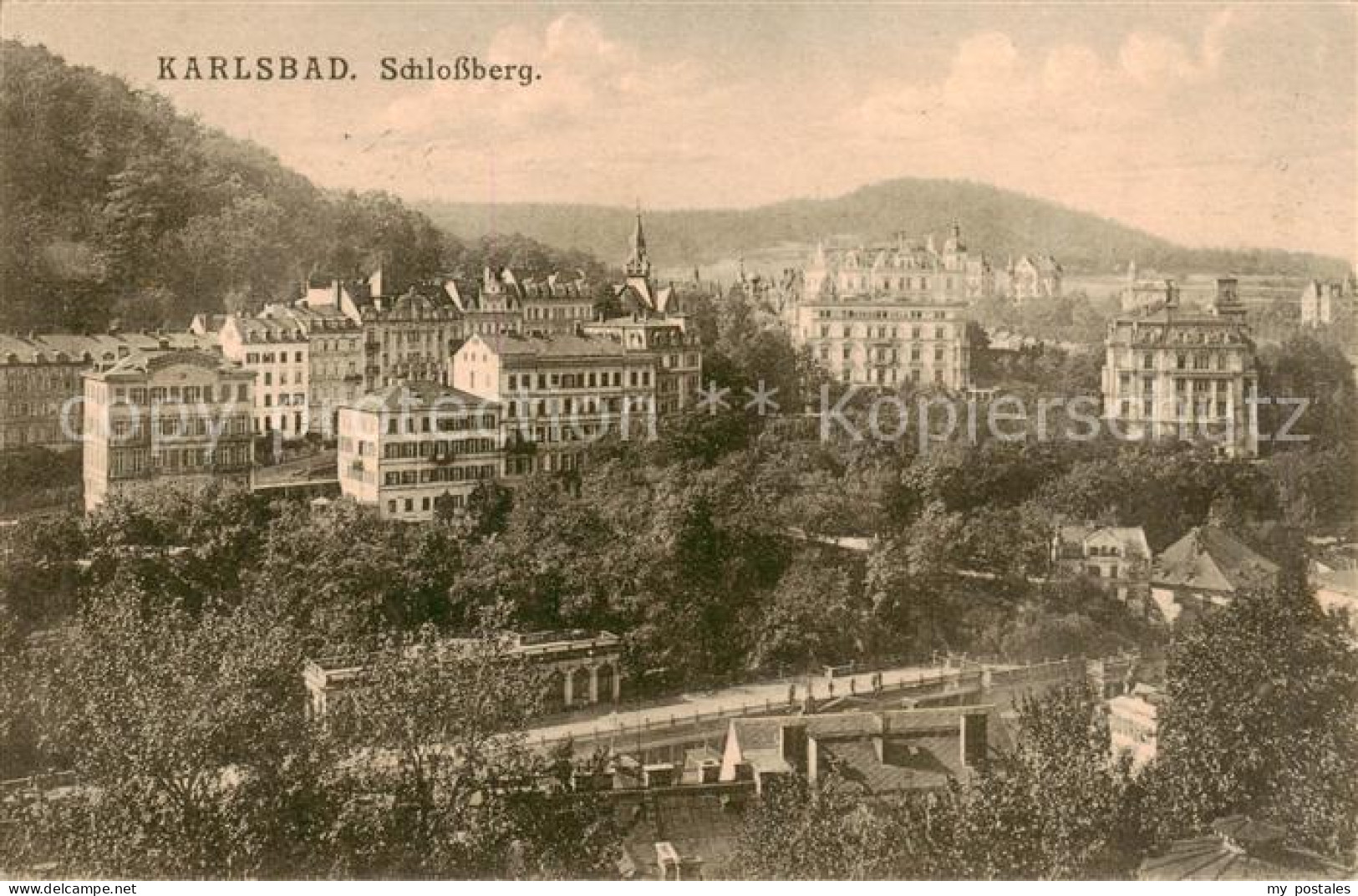 73818568 Karlsbad Eger Karlovy Vary Schlossberg  - Tchéquie