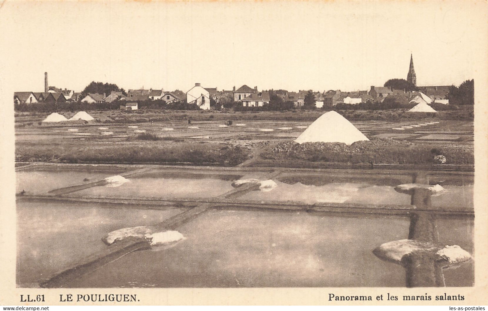 44 LE POULIGUEN LES MARAIS SALANTS - Le Pouliguen