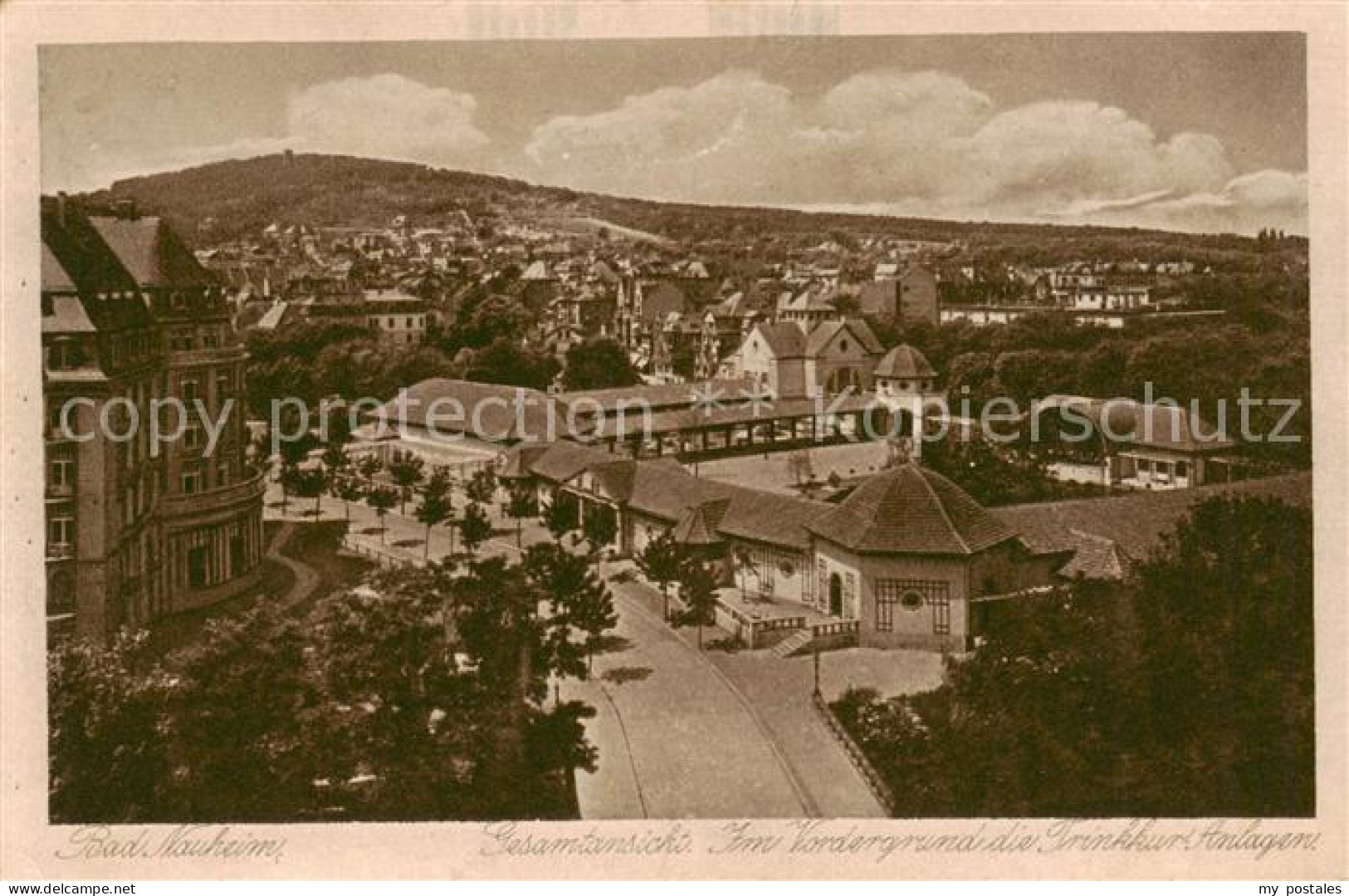 73818531 Bad Nauheim Gesamtansicht Mit Trinkkuranlagen Bad Nauheim - Bad Nauheim