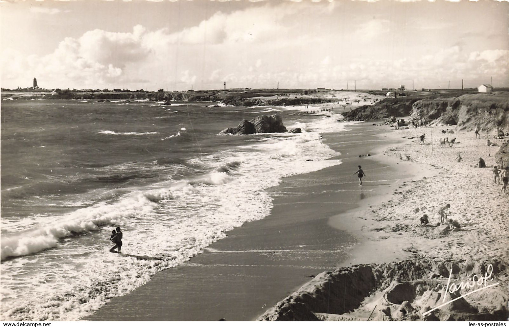 44 LE POULIGUEN LA PLAGE DE LA GAUVELLE - Le Pouliguen