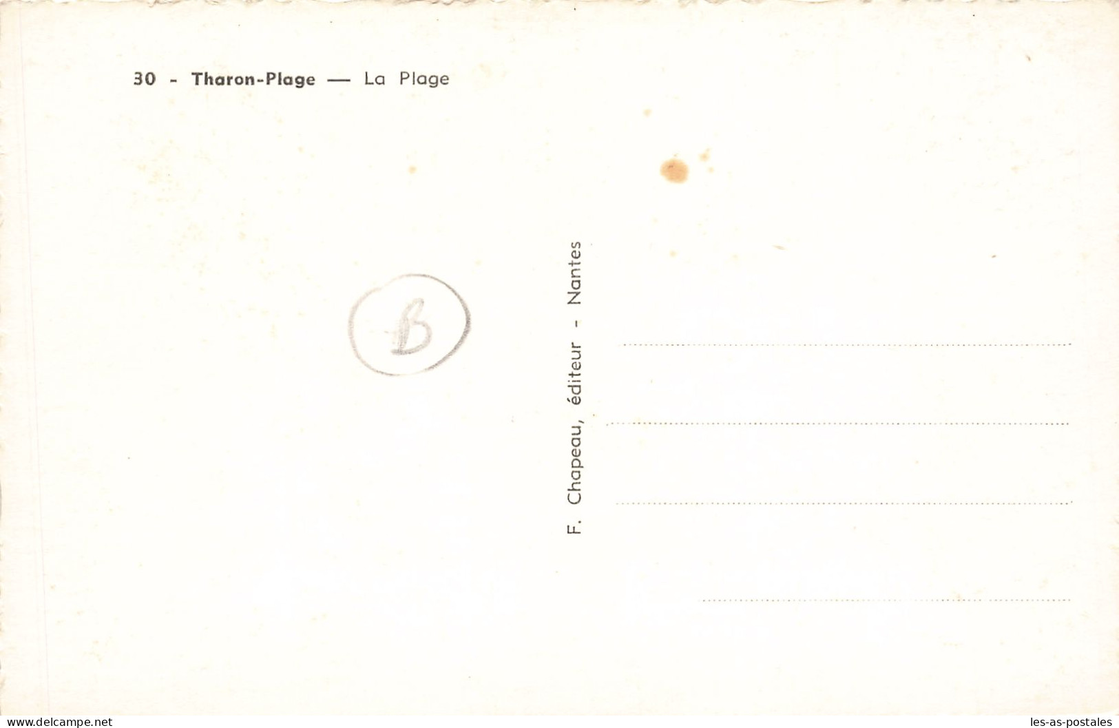 44 THARON PLAGE LA PLAGE - Tharon-Plage