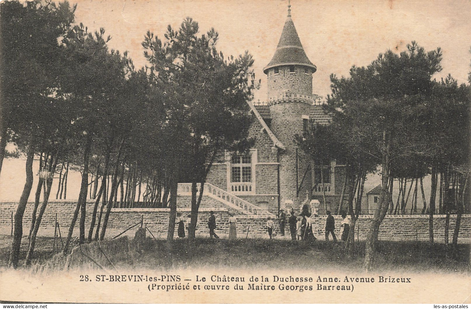 44 SAINT BREVIN LES PINS LE CHATEAU DE LA DUCHESSE ANNE - Saint-Brevin-les-Pins