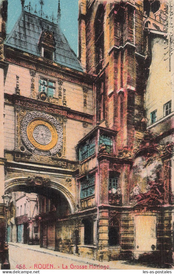 76 ROUEN LA GROSSE HORLOGE - Rouen