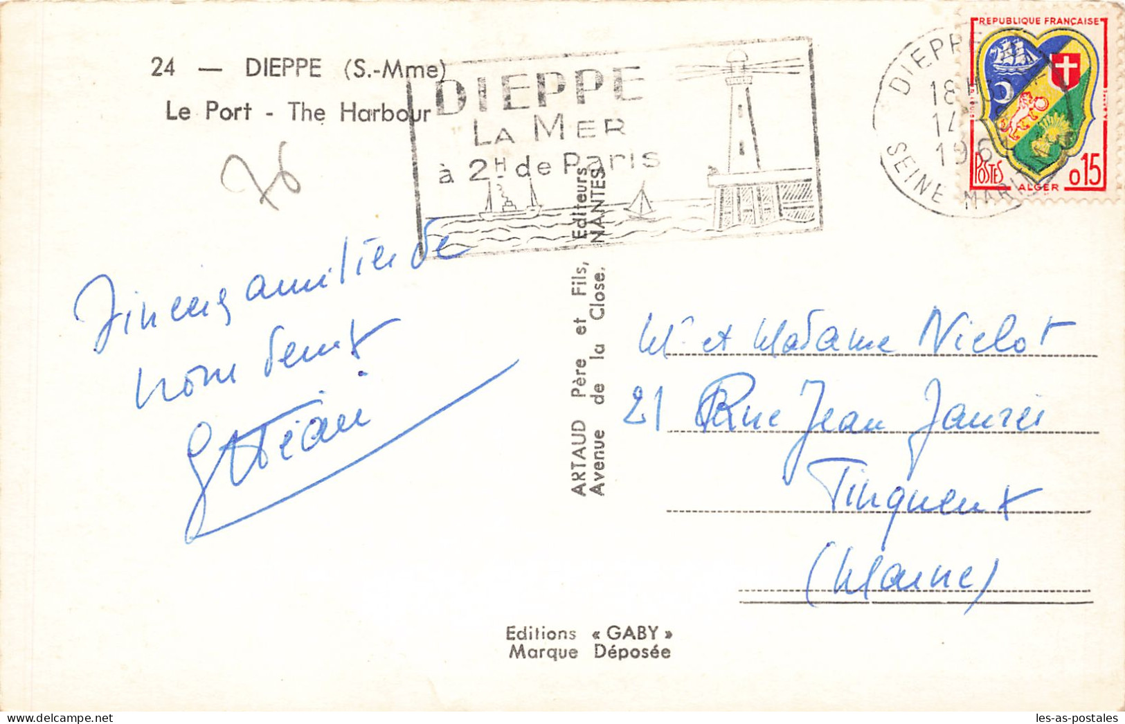 76 DIEPPE LE PORT - Dieppe