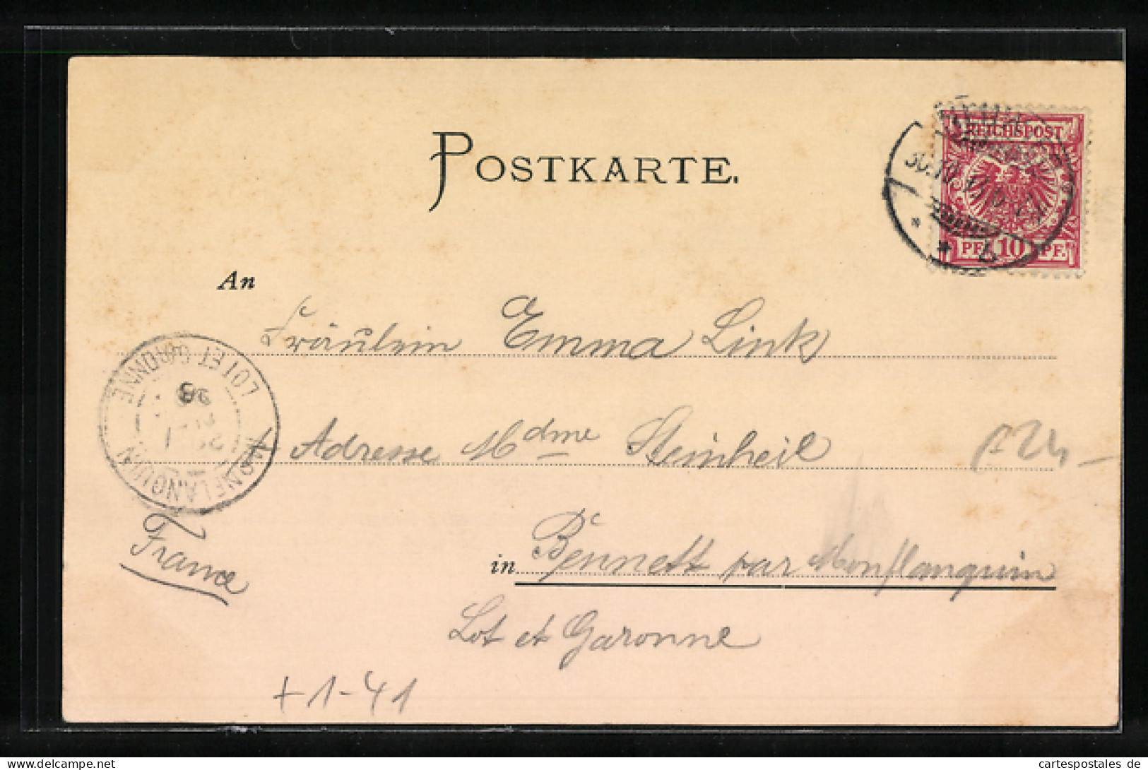 AK Stuttgart, Vermählung Pauline Von Württemberg Mit Friedrich Zu Wied 1898, Wilhelms-Palast Und Schlossplatz  - Case Reali