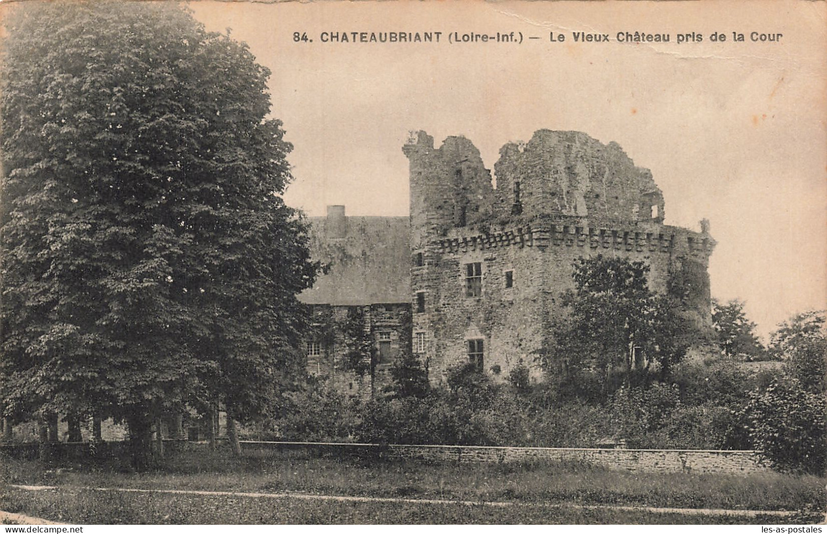 44 CHATEAUBRIANT LE VIEUX CHATEAU  - Châteaubriant