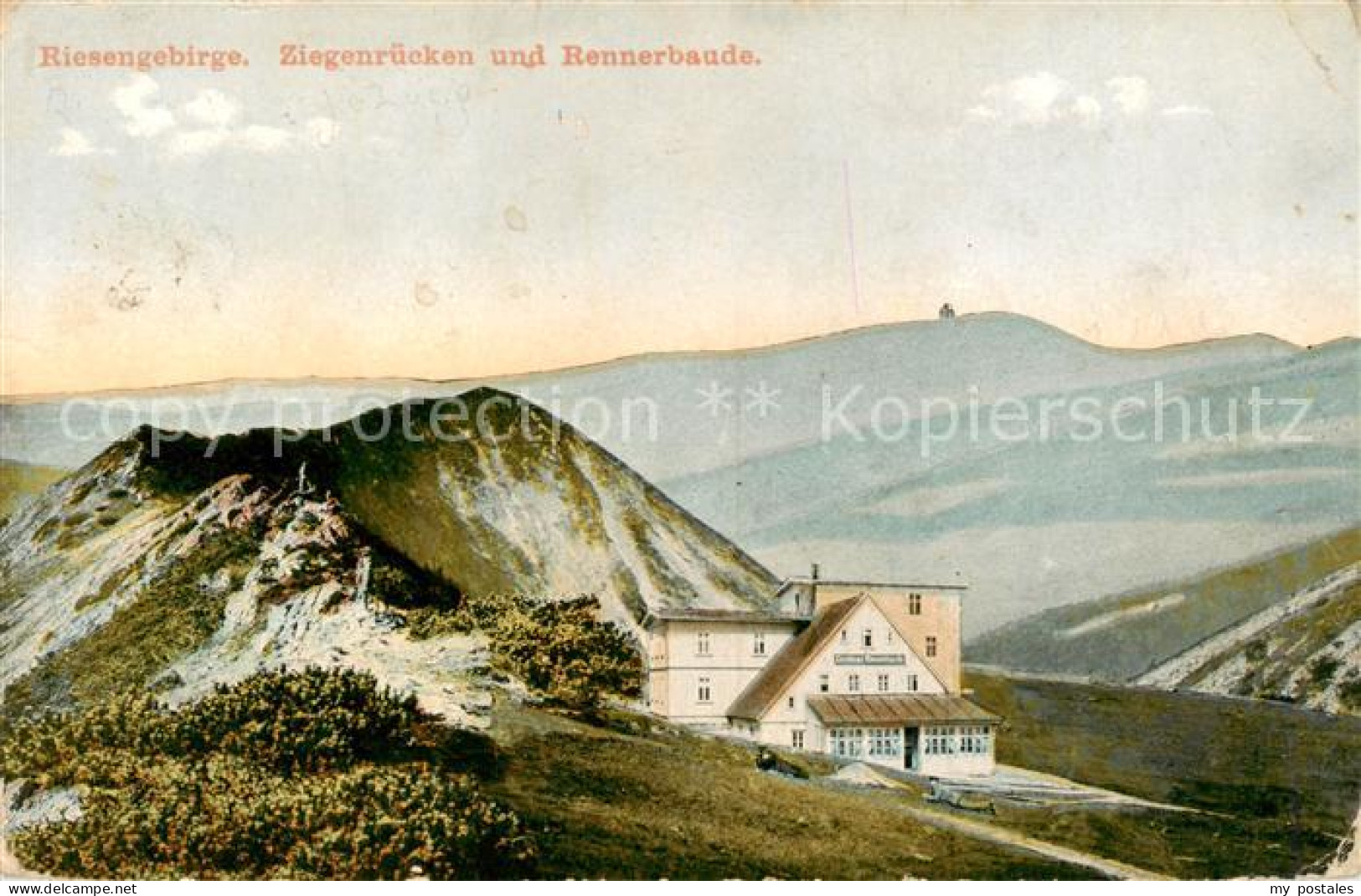 73818453 Riesengebirge_Krkonose_Karkonosze Ziegenruecken Und Rennerbaude - Tchéquie