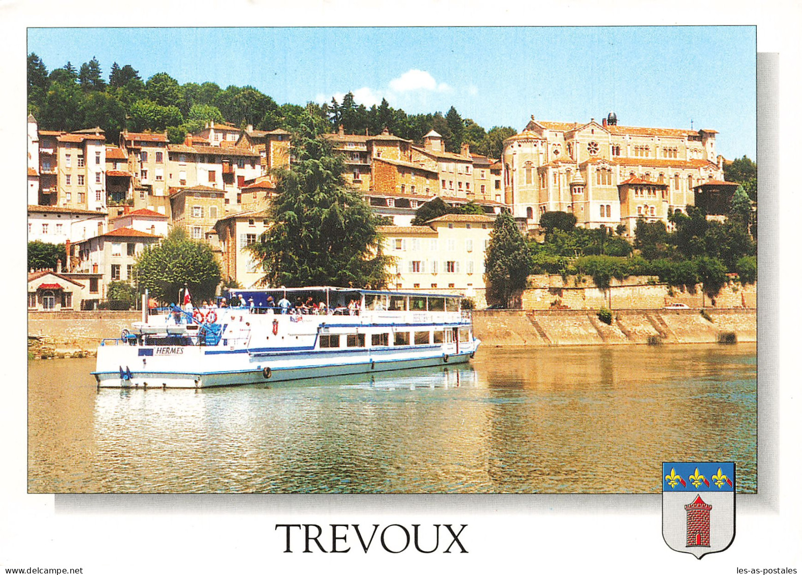 1 TREVOUX LE BATEAU HERMES - Trévoux