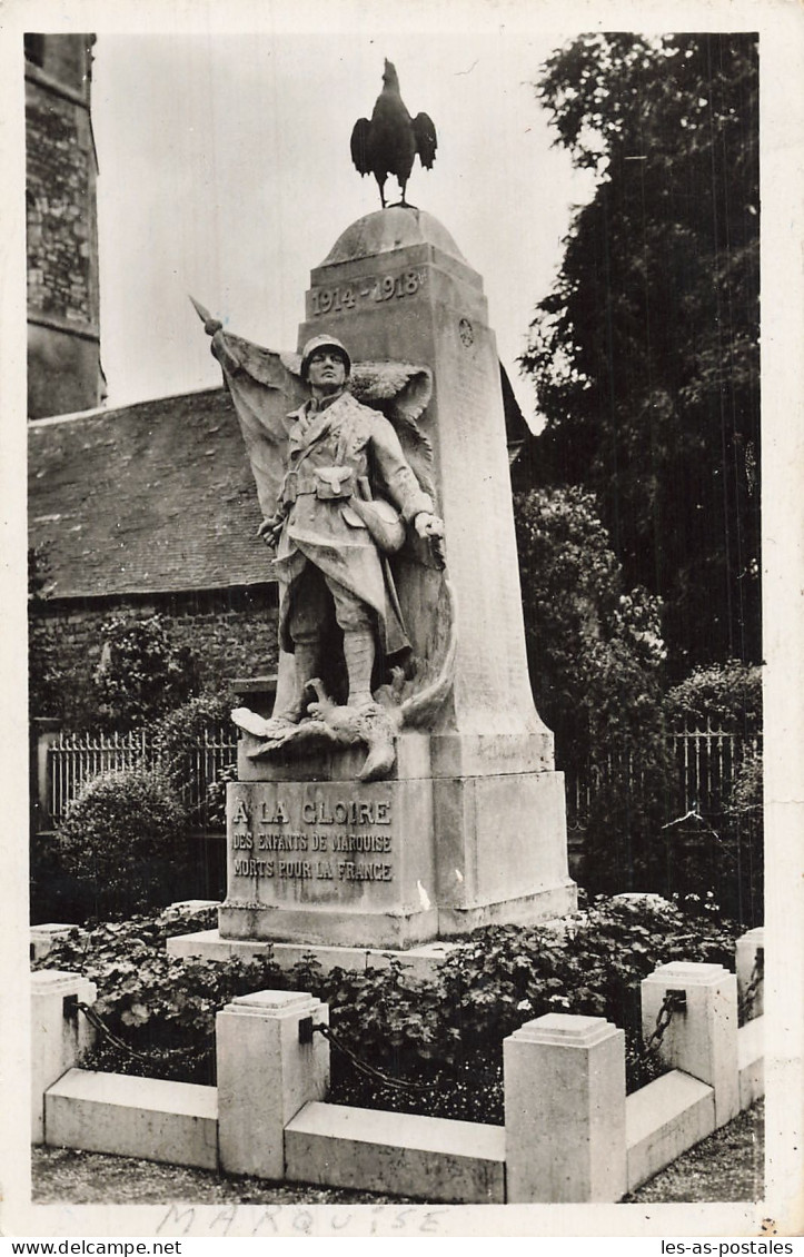 62 MARQUISE LE MONUMENT AUX MORTS - Andere & Zonder Classificatie