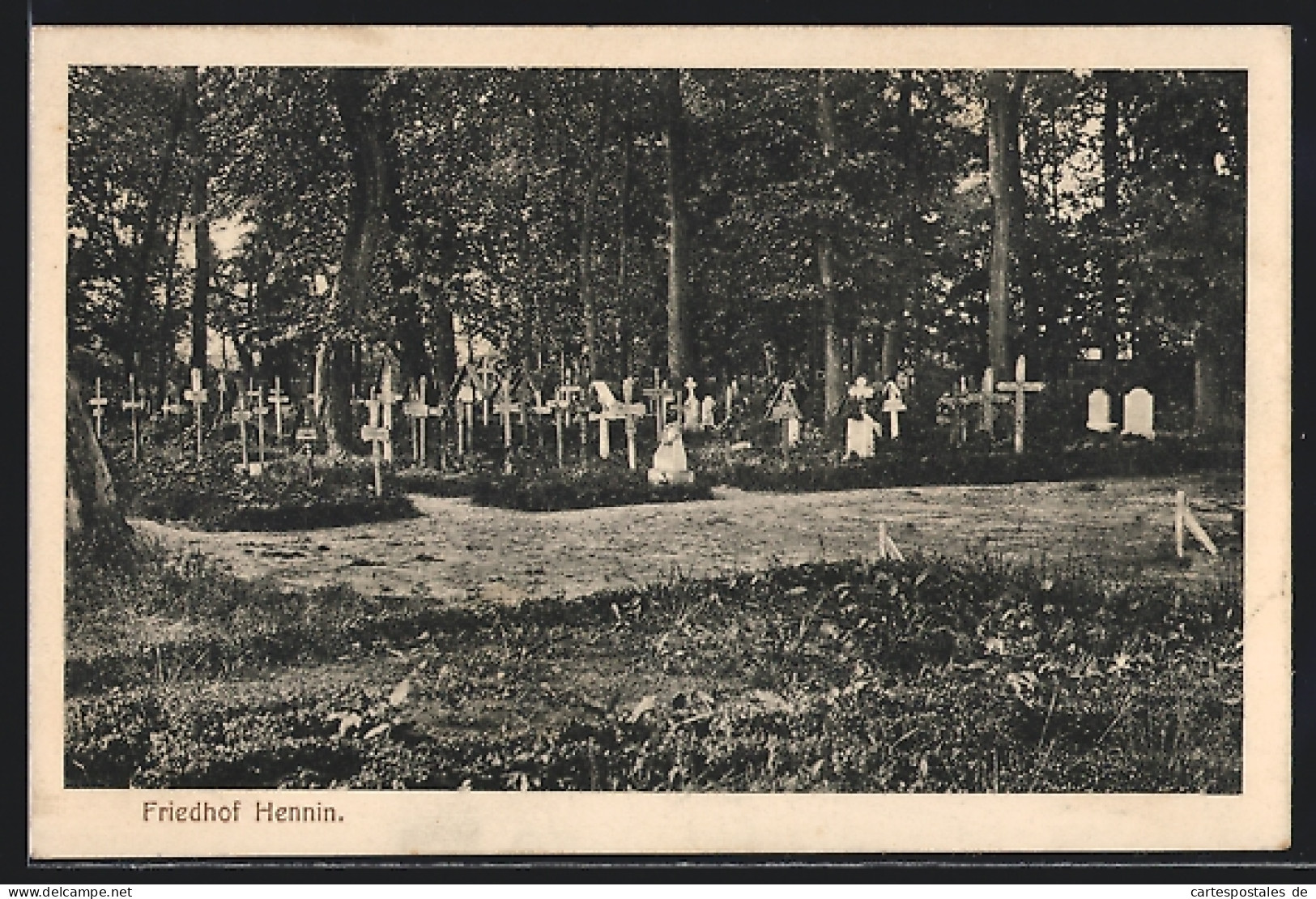 CPA Hennin, Friedhof  - Sonstige & Ohne Zuordnung