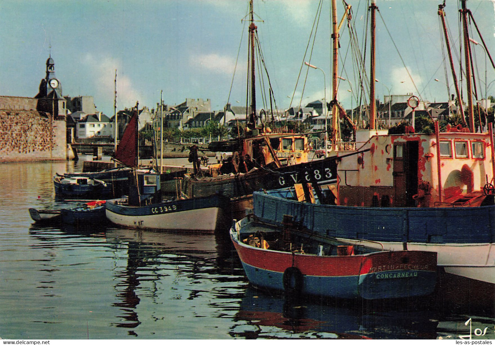 29 CONCARNEAU LES BATEAUX DE PECHE - Concarneau