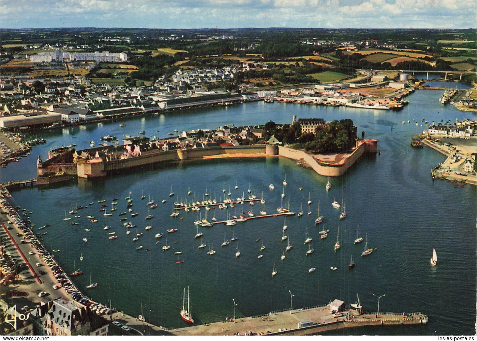 29 CONCARNEAU LA VILLE CLOSE ET LE PORT DE PLAISANCE - Concarneau