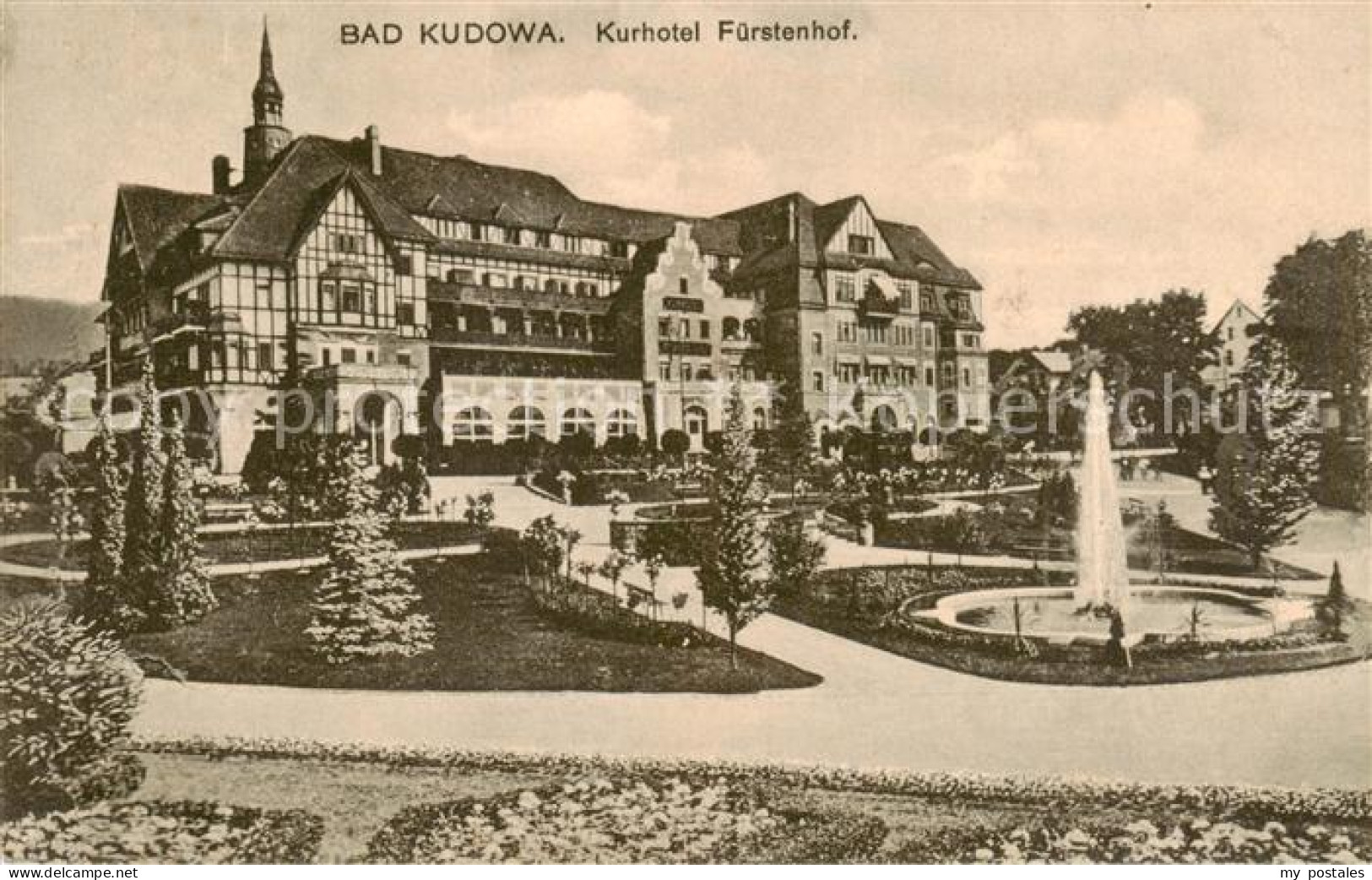 73818405 Bad Kudowa Kudowa-Zdroj Niederschlesien PL Kurhotel Fuerstenhof  - Pologne