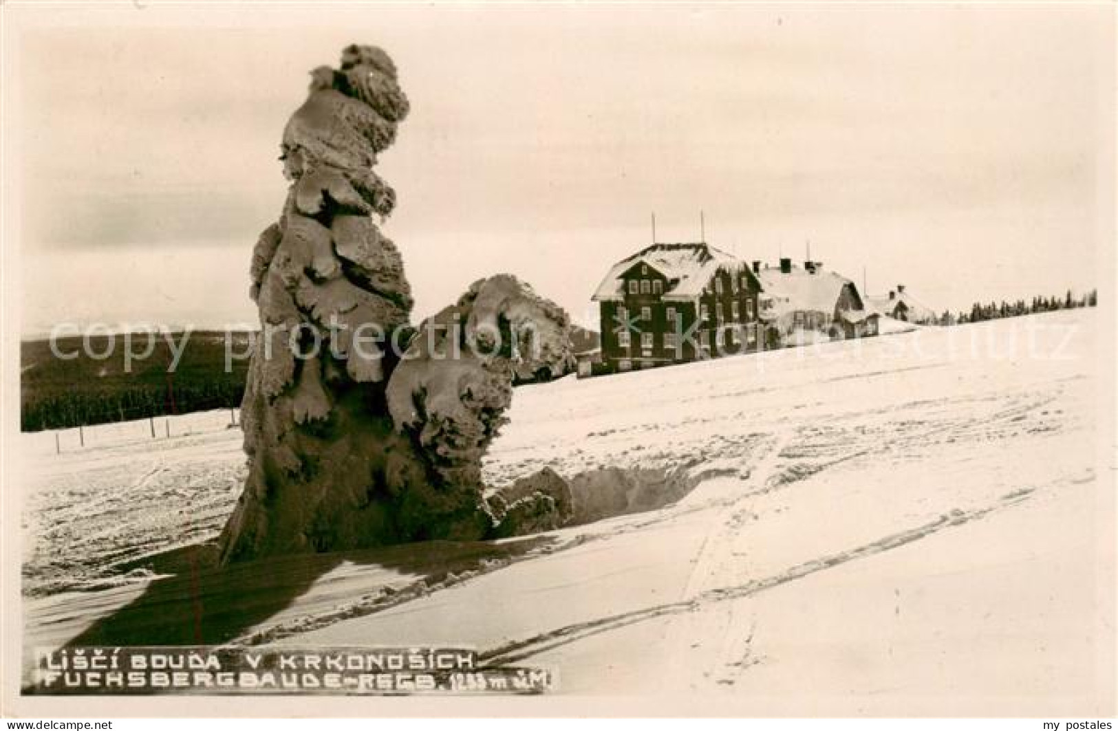 73818402 Riesengebirge_Krkonose_Karkonosze Fuchsbergbaude - Czech Republic