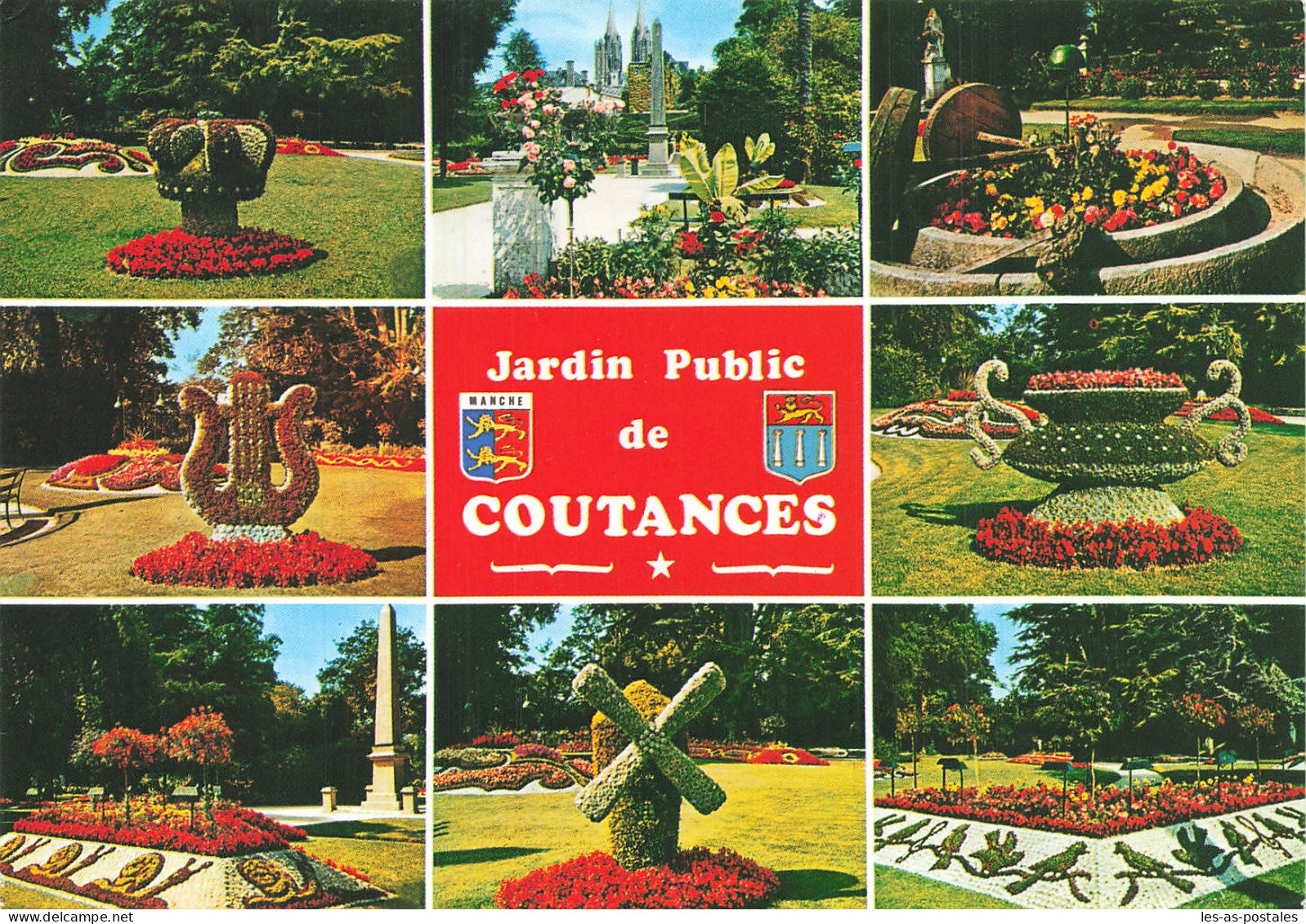 50 COUTANCES LE JARDIN PUBLIC  - Coutances