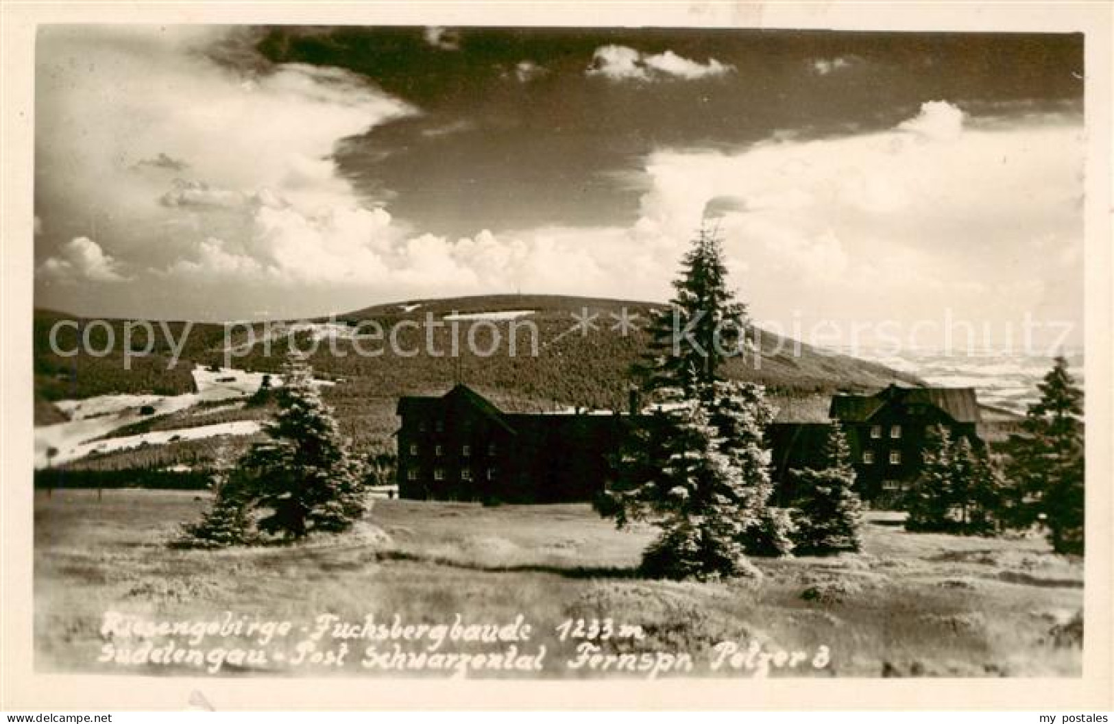 73818395 Riesengebirge_Krkonose_Karkonosze Fuchsbergbaude - Tschechische Republik