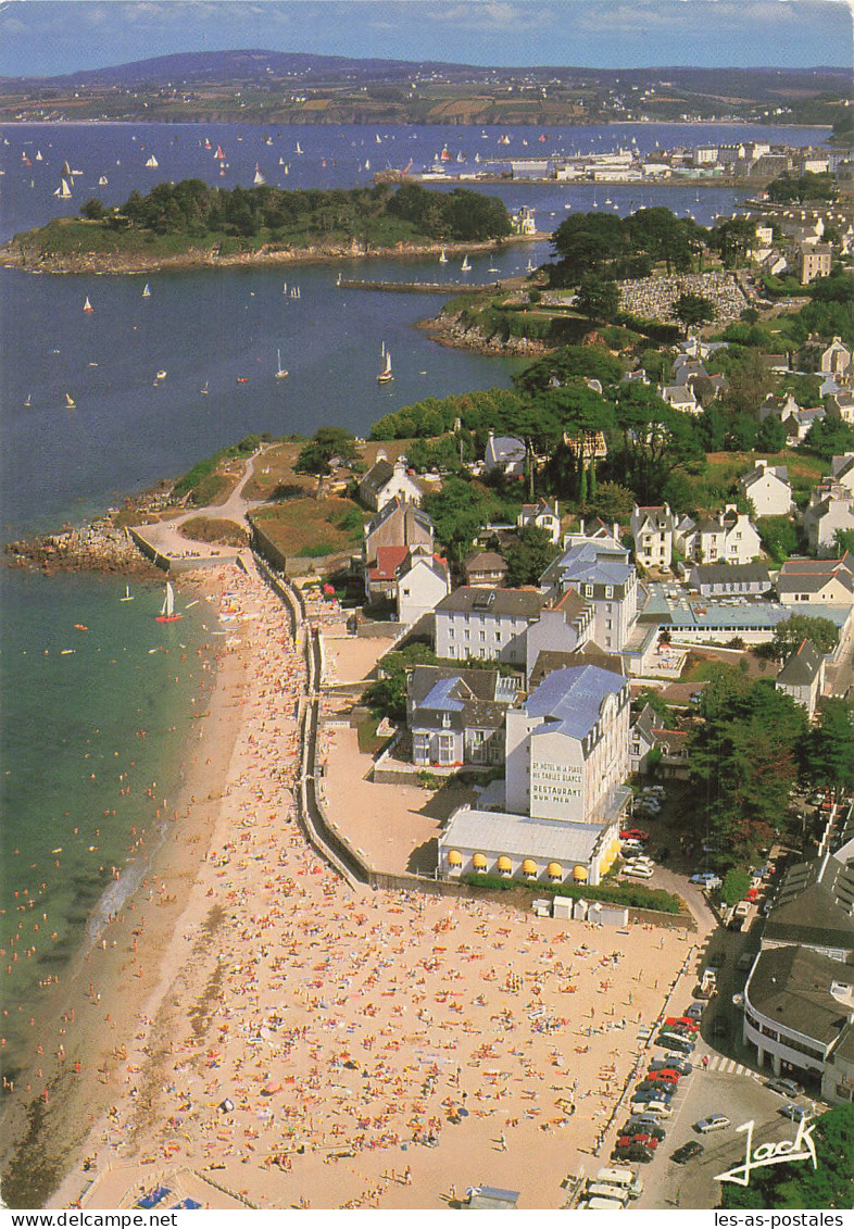 29 TREBOUL LA PLAGE DES SABLES BLANCS ET L ILE TRISTAN - Tréboul