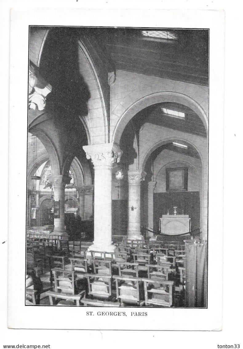 DEPT 75 - SAINT GEORGE'S - PARIS -  TOUL 7 - - Eglises