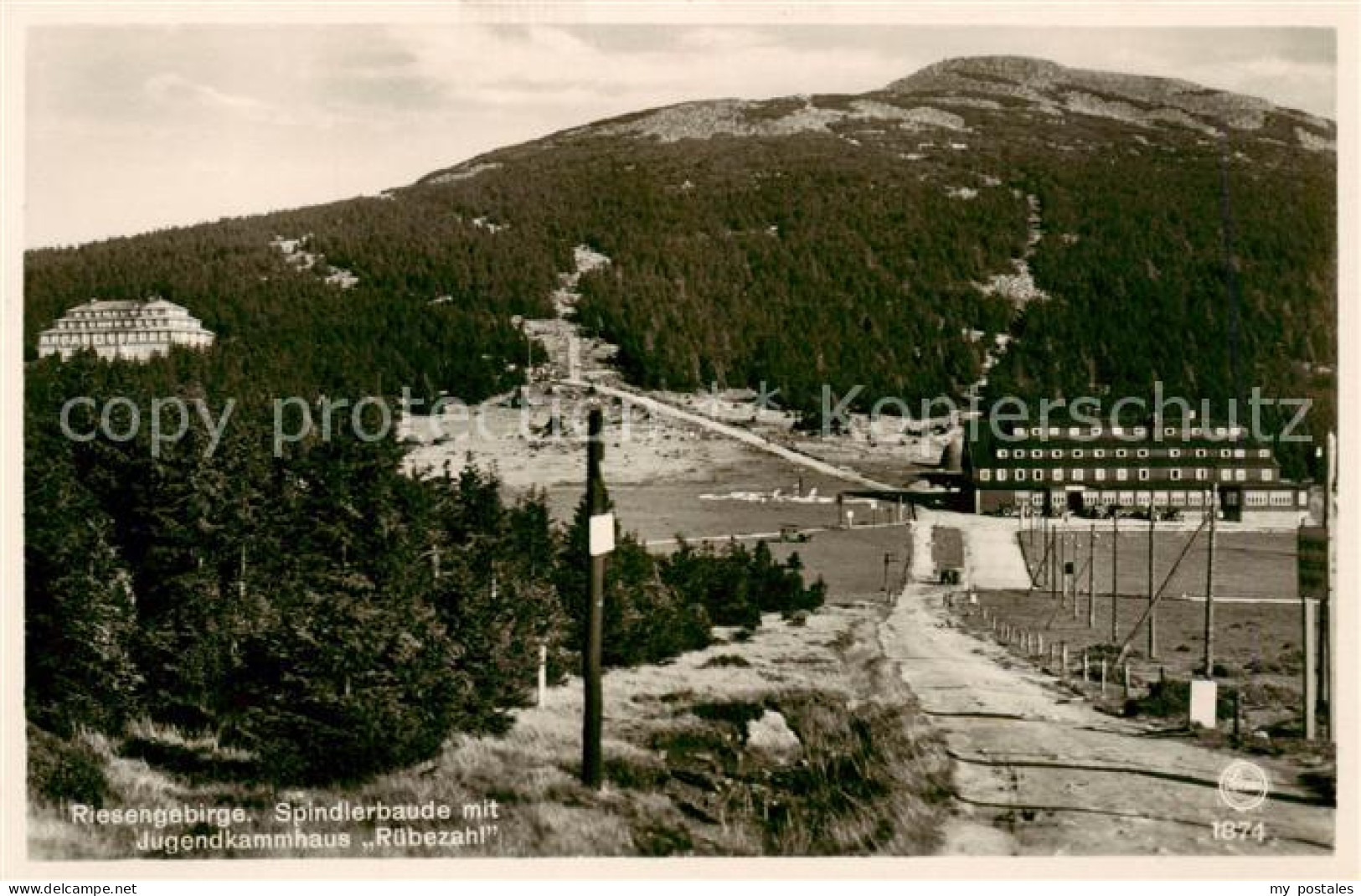 73818360 Riesengebirge_Krkonose_Karkonosze Spindlerbaude Mit Jugendkammhaus Rueb - Czech Republic