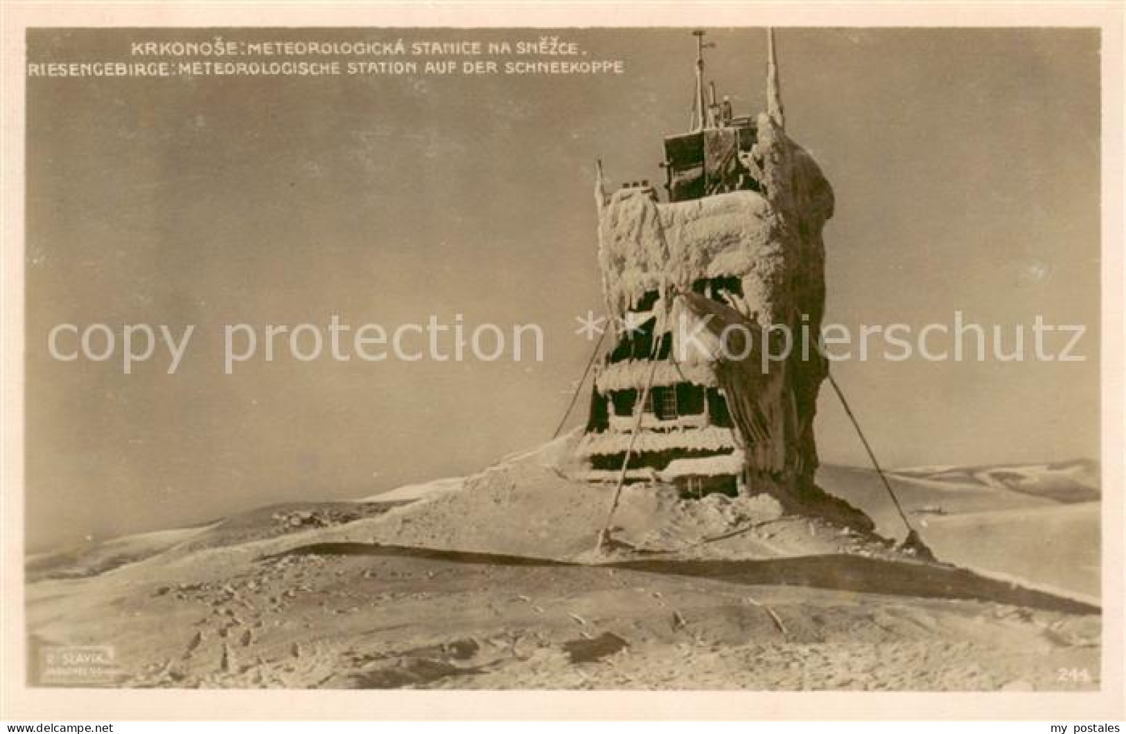 73818340 Riesengebirge_Krkonose_Karkonosze Meteorologische Station Auf Der Schne - Czech Republic