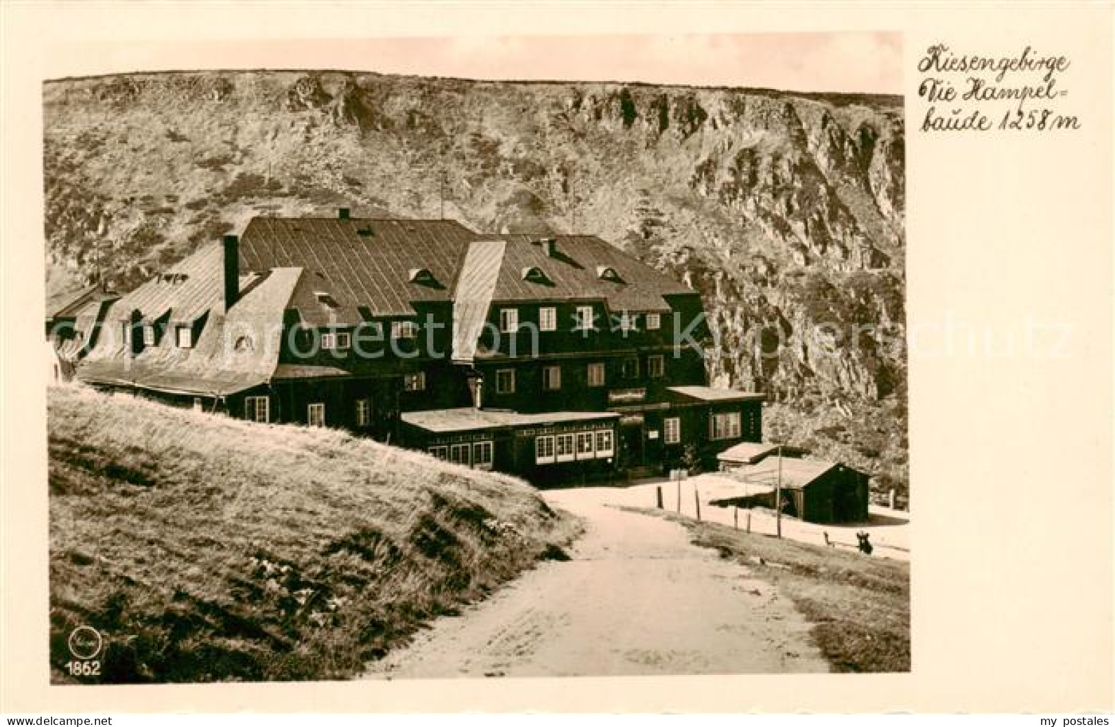 73818328 Riesengebirge_Krkonose_Karkonosze Die Hampelbaude - Czech Republic