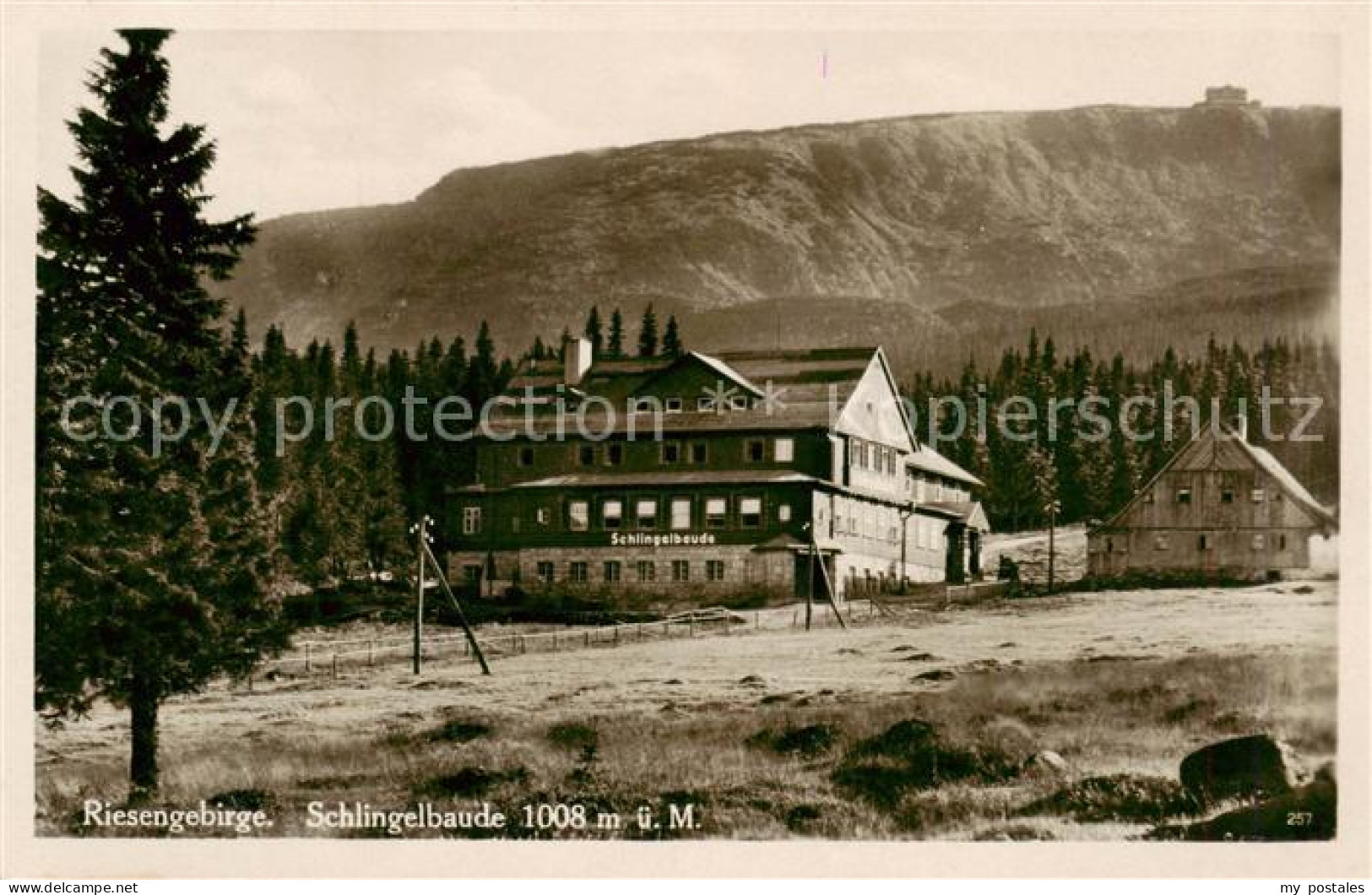 73818308 Riesengebirge_Krkonose_Karkonosze Schlingelbaude - Czech Republic