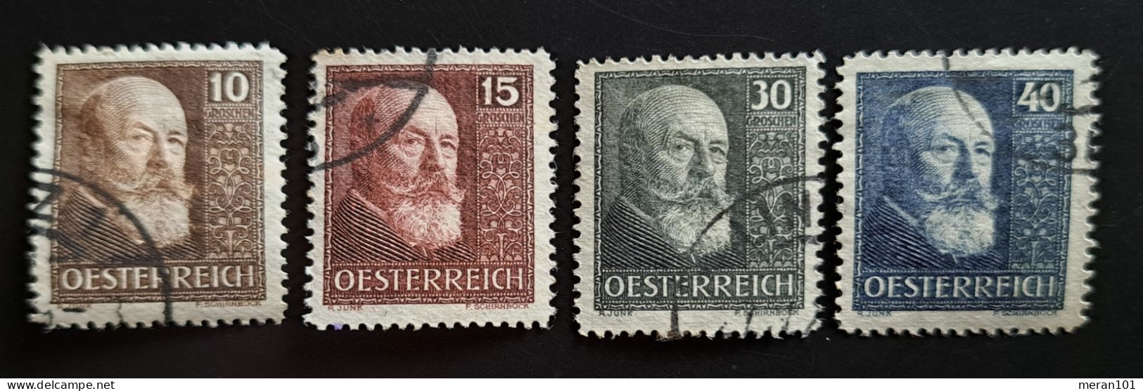 Österreich 1928, Mi 494-97 "Hainisch" Gestempelt - Oblitérés