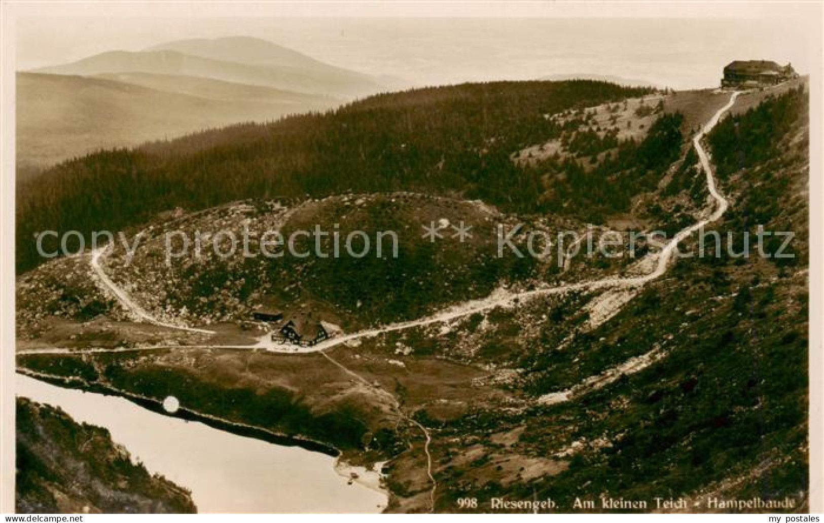 73818277 Riesengebirge_Krkonose_Karkonosze Kleiner Teich Mit Der Hampelbaude - Czech Republic