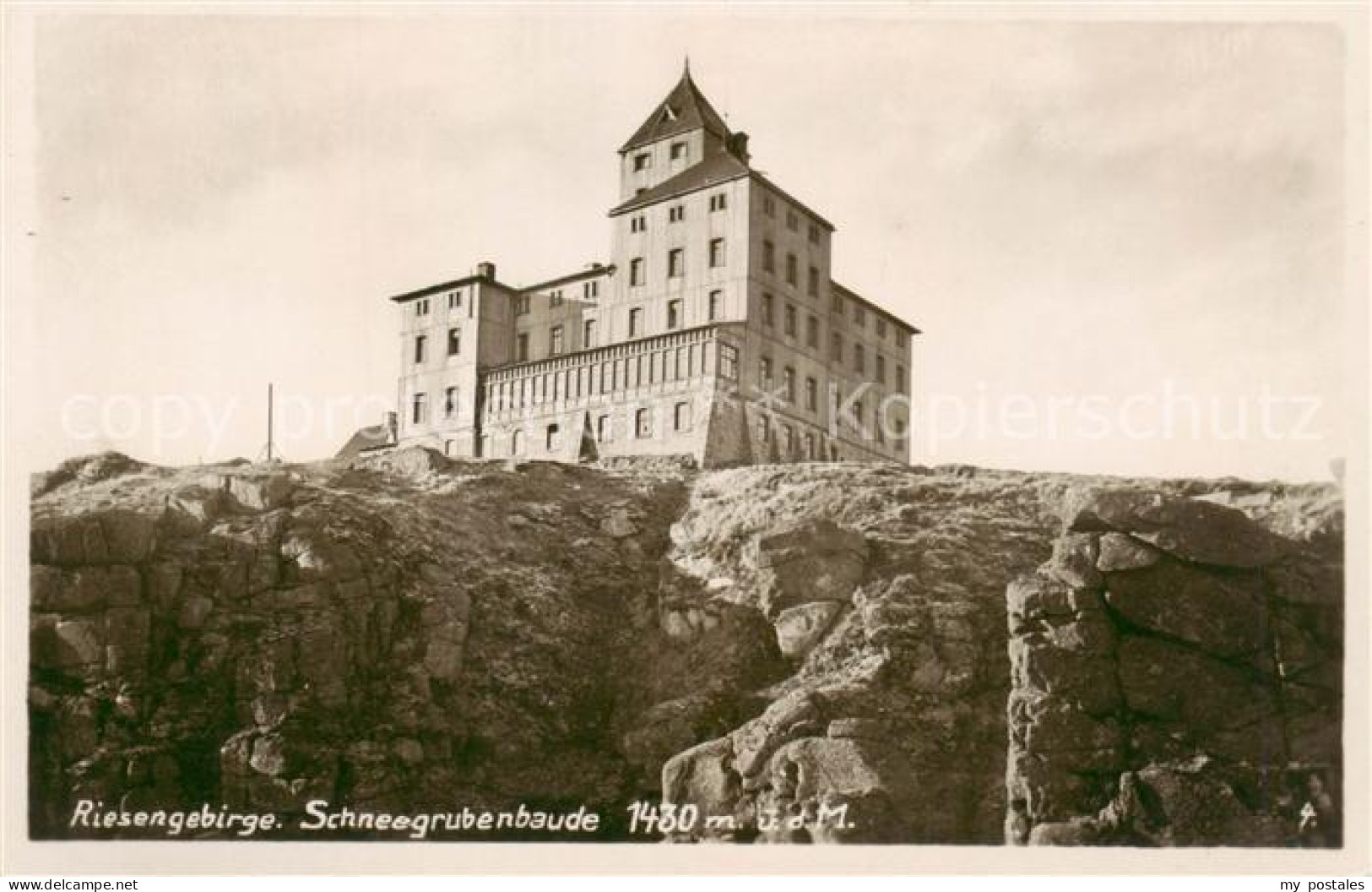 73818276 Riesengebirge_Krkonose_Karkonosze Schneegrubenbaude - Tchéquie