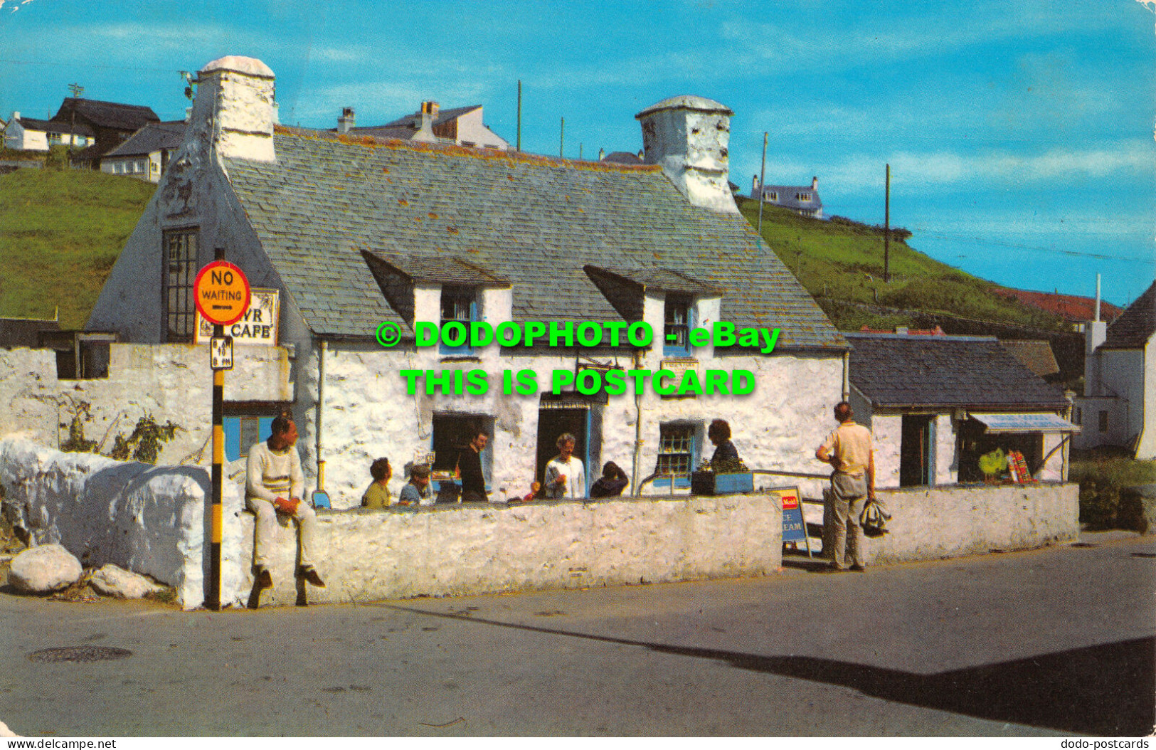 R525332 Aberdaron. Y Gegin Fawr. Postcard. 1973 - Welt