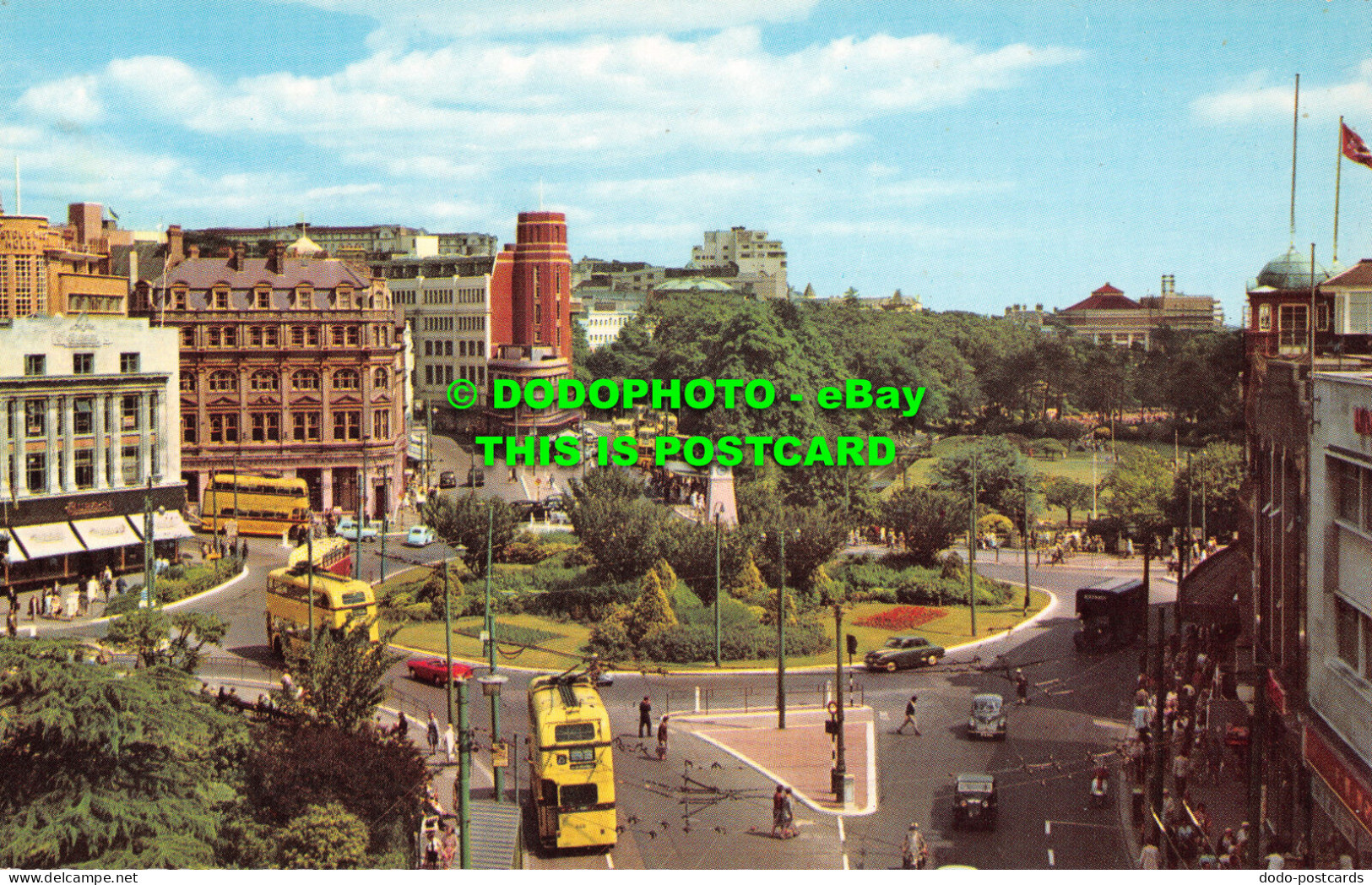 R525336 Bournemouth. The Square And Gardens. Thunder And Clayden. Sunray Series - Welt