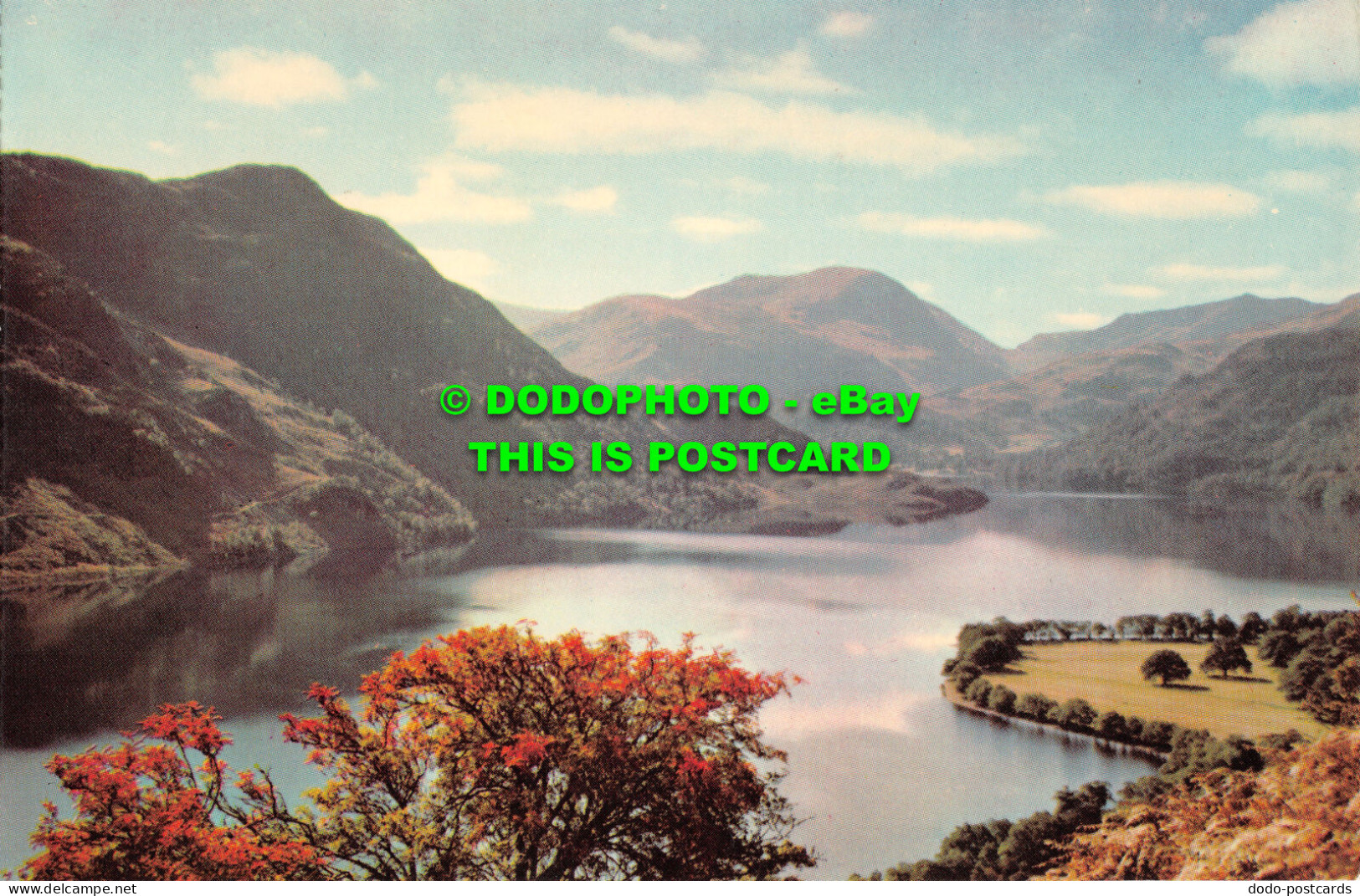 R525340 The English Lakes. Autumn Calm. Ullswater From Gowbarrow. Sanderson And - Welt