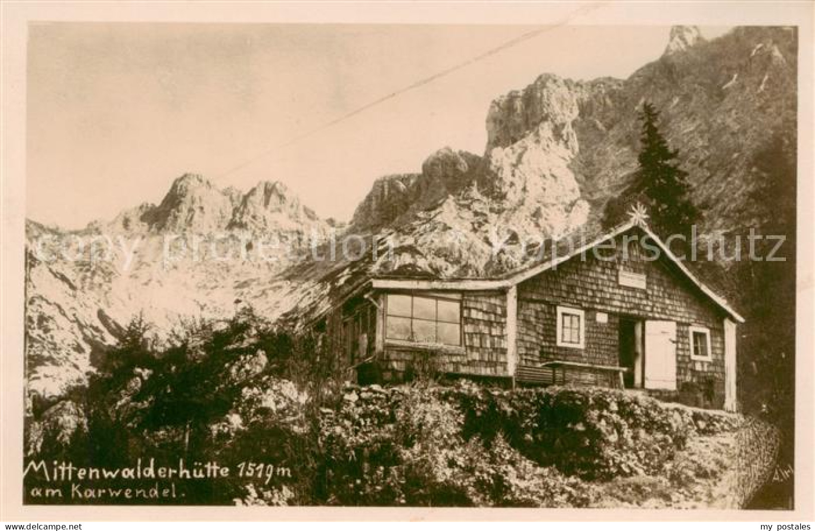 73818235 Mittenwalderhuette 1519m Garmisch Am Karwendel  - Garmisch-Partenkirchen