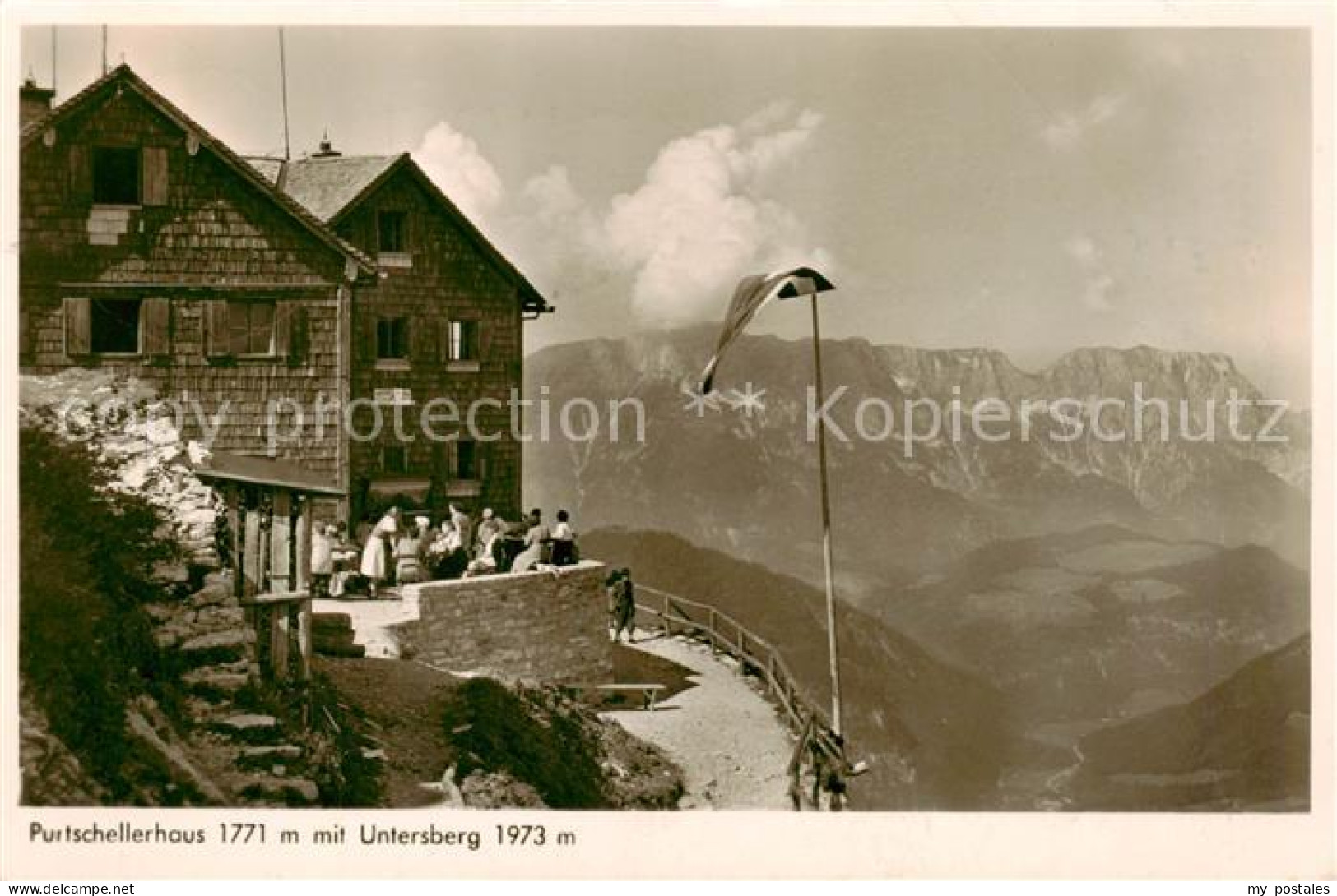 73818231 Purtschellerhaus Hoher Goell Berchtesgaden Panorama  - Berchtesgaden