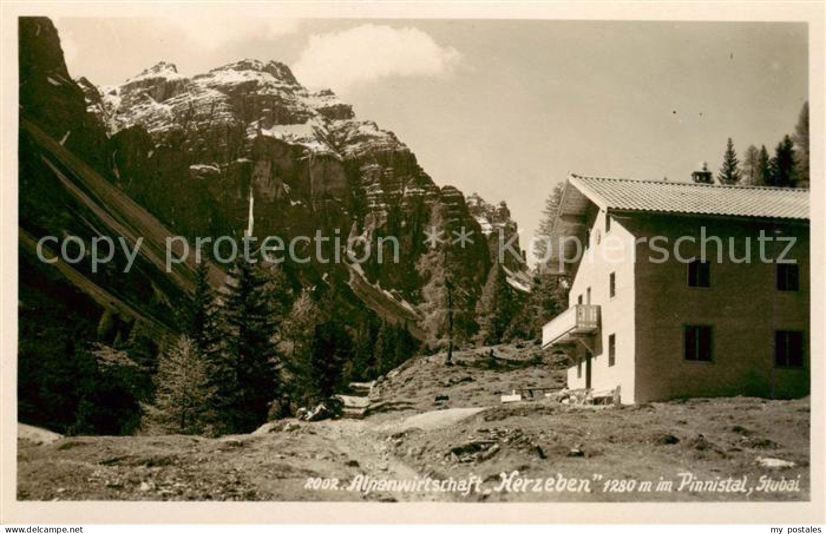 73818226 Pinnistal Neustift Stubaital Tirol AT Alpenwirtschaft Herzeben  - Autres & Non Classés