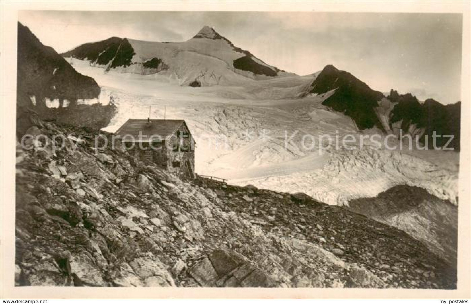 73818223 Hildesheimerhuette 2899m Soelden Oetztal AT Mit Stubaier Ferner  - Autres & Non Classés