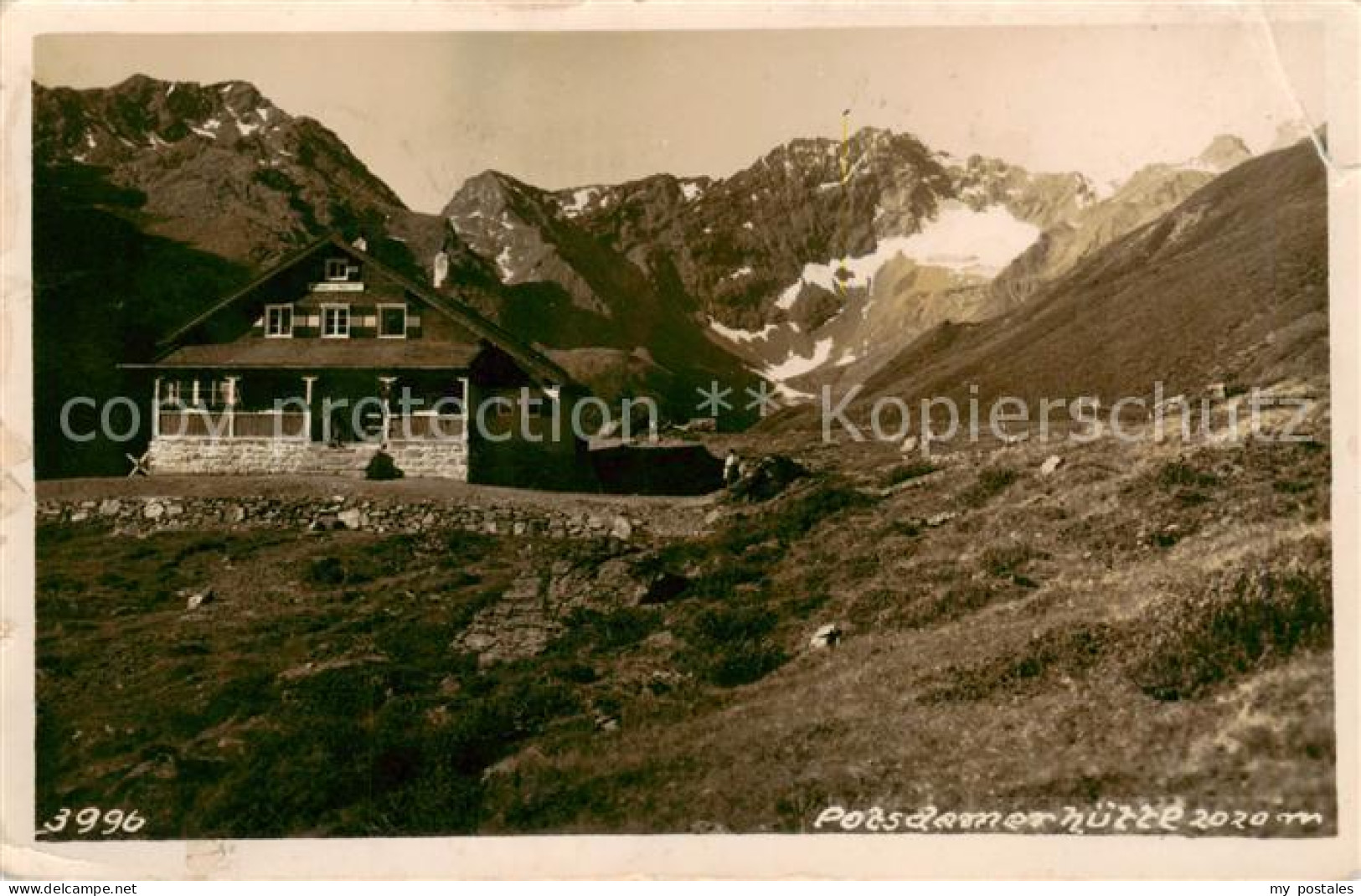 73818221 Potsdamerhuette 2020m Sellrain Tirol Panorama  - Sonstige & Ohne Zuordnung