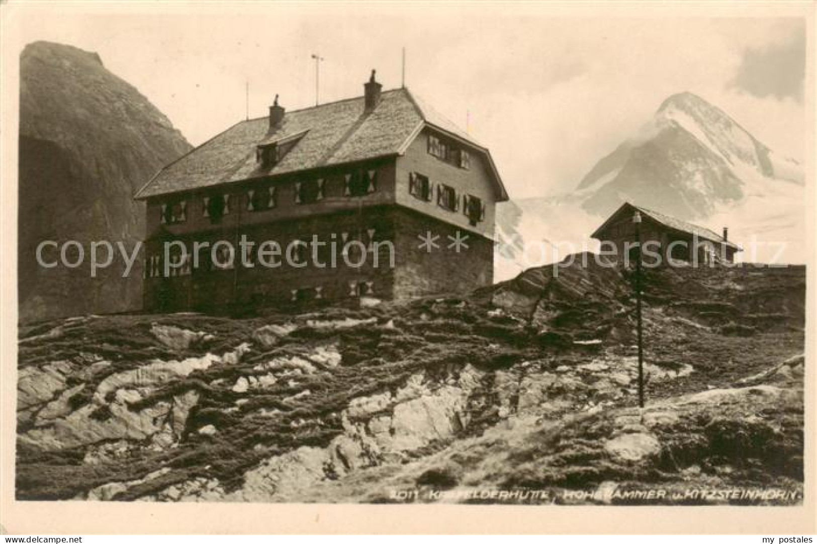 73818203 Krefelderhuette 2200m Kaprun AT Hoherammer Und Kitzsteinhorn  - Sonstige & Ohne Zuordnung