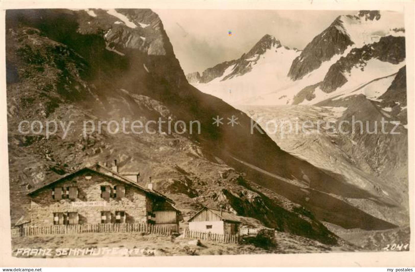 73818188 Franz-Sennhuette 2171m Neustift Stubaital Tirol Panorama  - Other & Unclassified