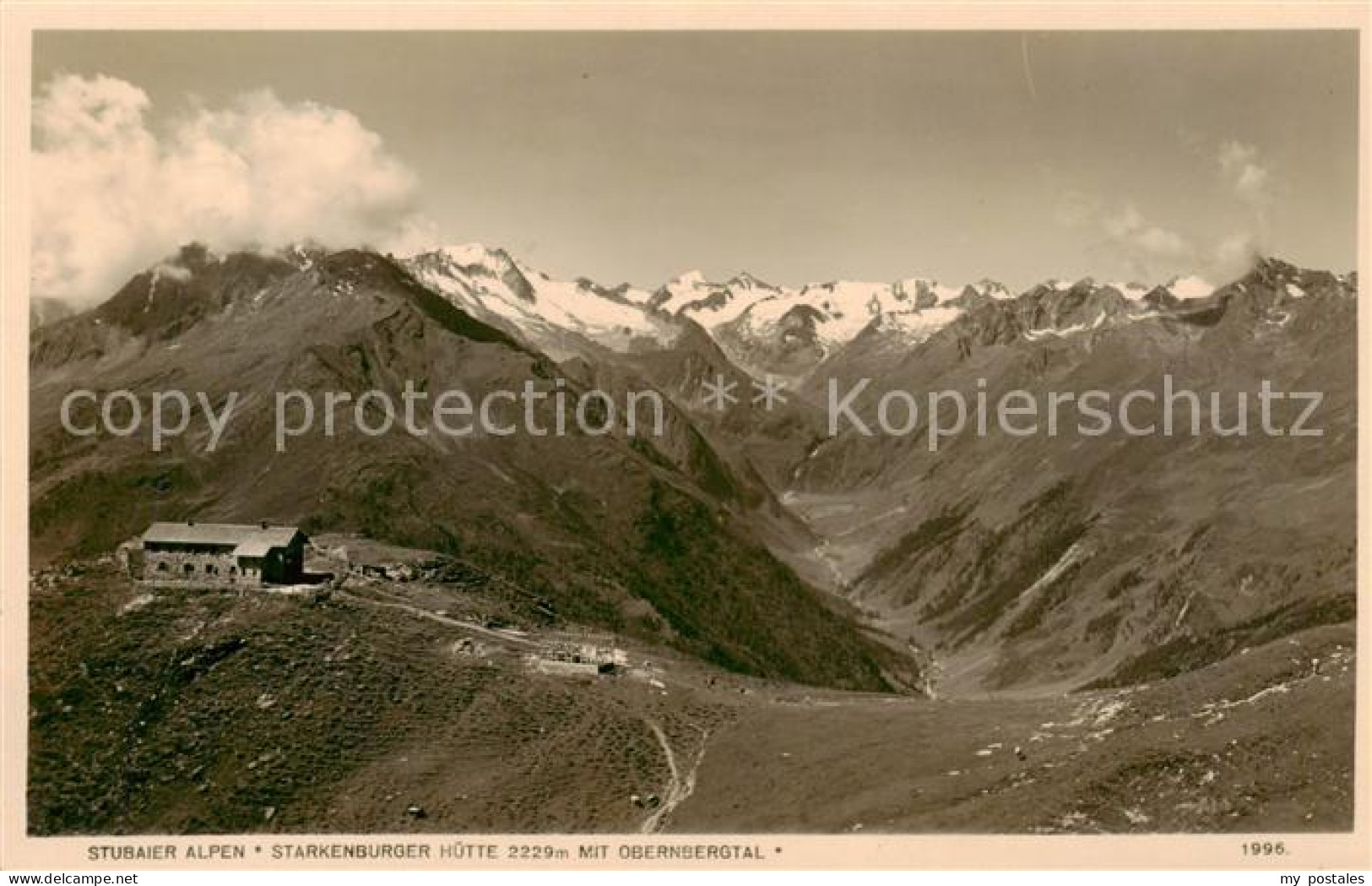 73818175 Stubaier Alpen Starkenburger Huette Mit Obernbergtal Stubaier Alpen - Altri & Non Classificati