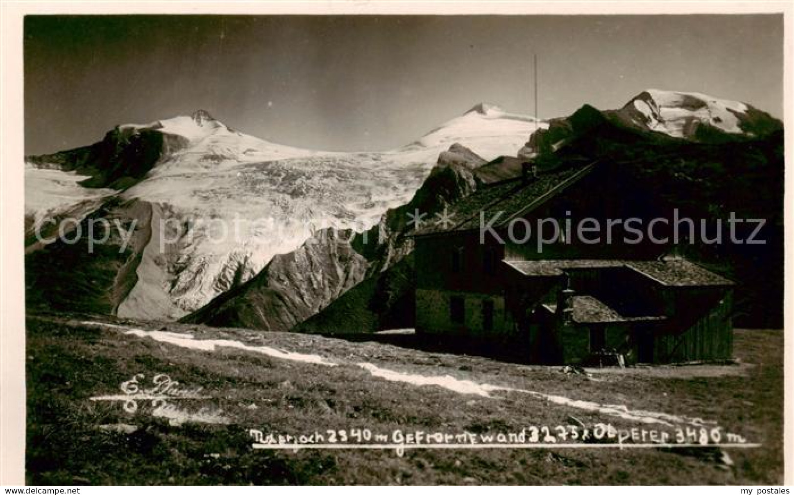 73818173 Tuxerjochhaus 2340m Tirol AT Mit Gefrornewand Obpeter  - Autres & Non Classés