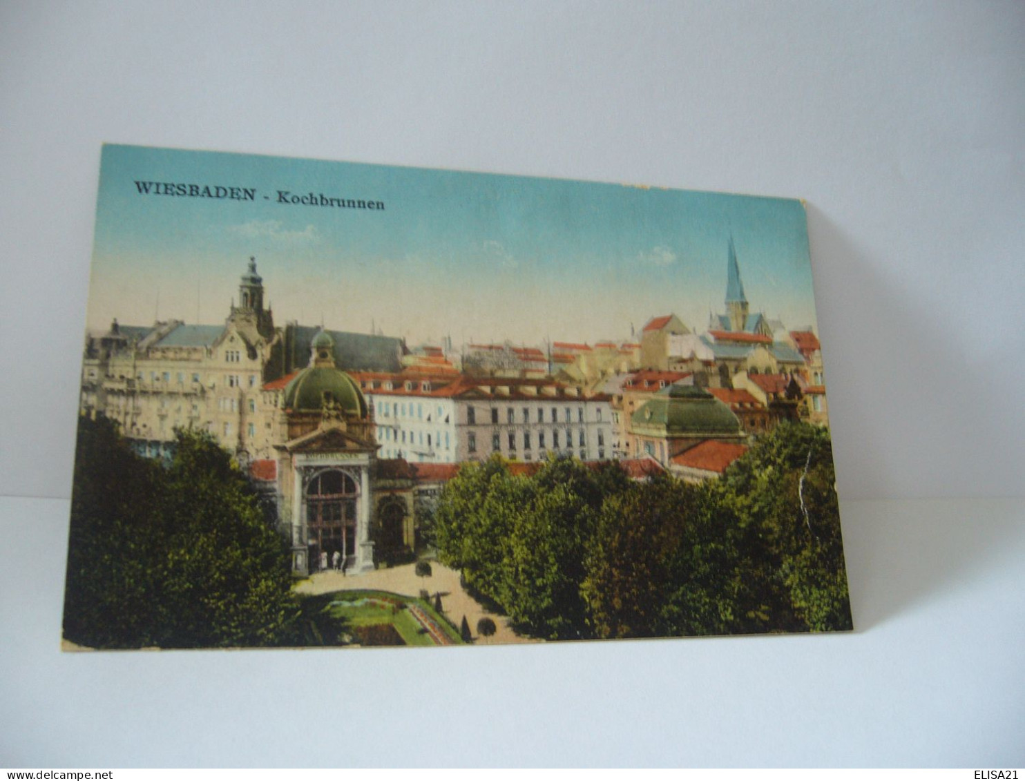WIESBADEN ALLEMAGNE HESSE KOCHBRUNNEN CPA 1920 - Wiesbaden