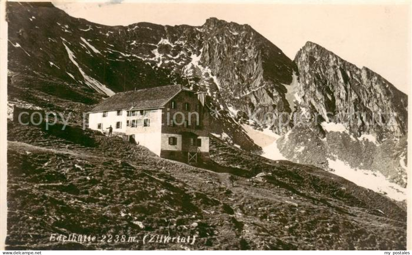 73818167 Edelhuette 2238m Zillertal Tirol AT Panorama  - Autres & Non Classés