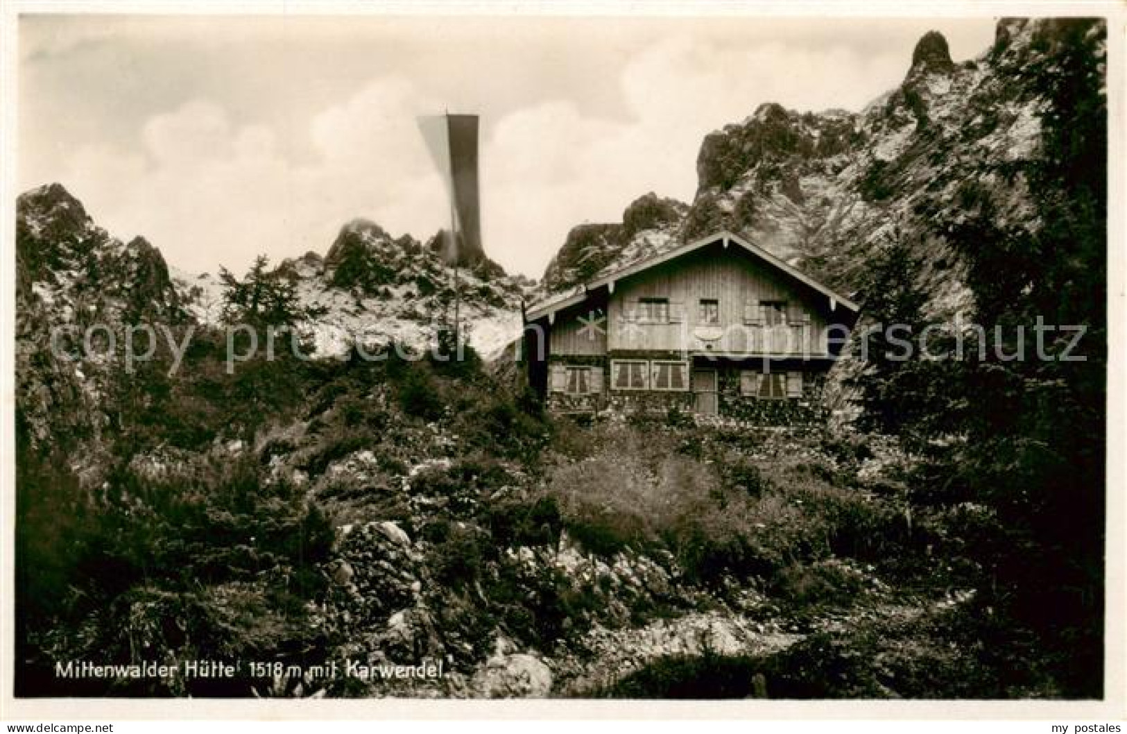 73818163 Mittenwalderhuette 1519m Garmisch Mit Karwendel  - Garmisch-Partenkirchen