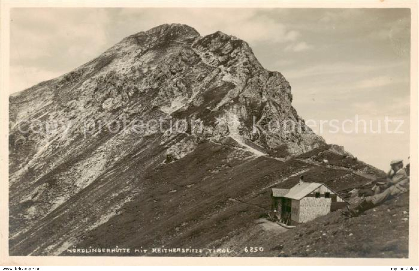 73818159 Noerdlingerhuette 2242m Reitherspitze Zirl Tirol AT Panorama  - Otros & Sin Clasificación