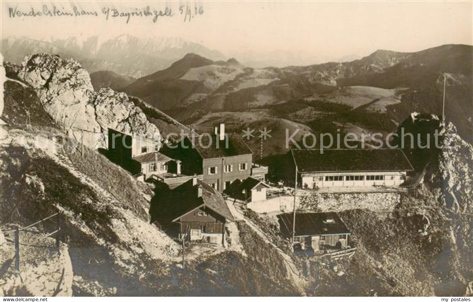 73818146 Bayrischzell Wendelsteinhaus Panorama Bayrischzell - Sonstige & Ohne Zuordnung